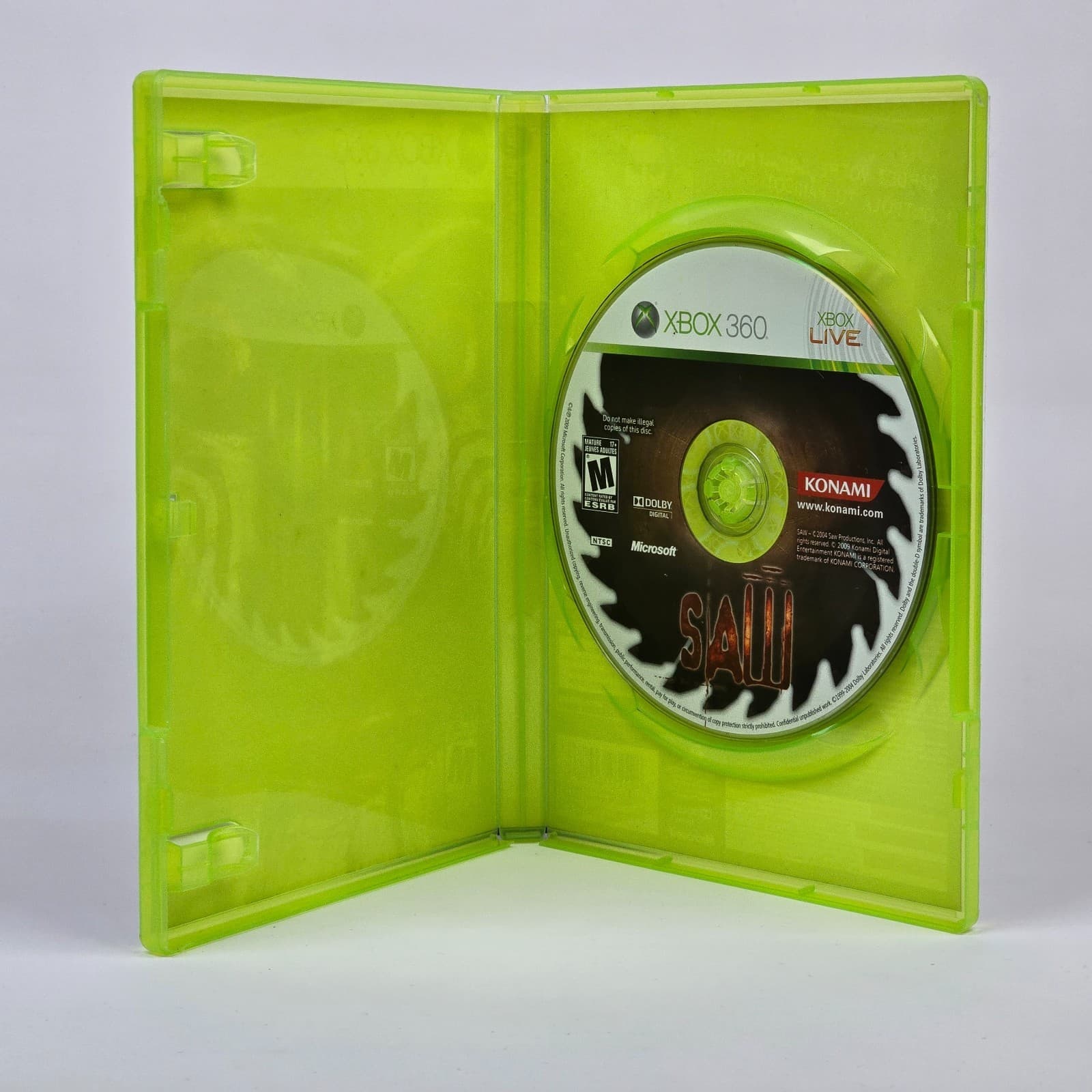 Saw (Xbox 360) Case & Disc - Thumbnail 2