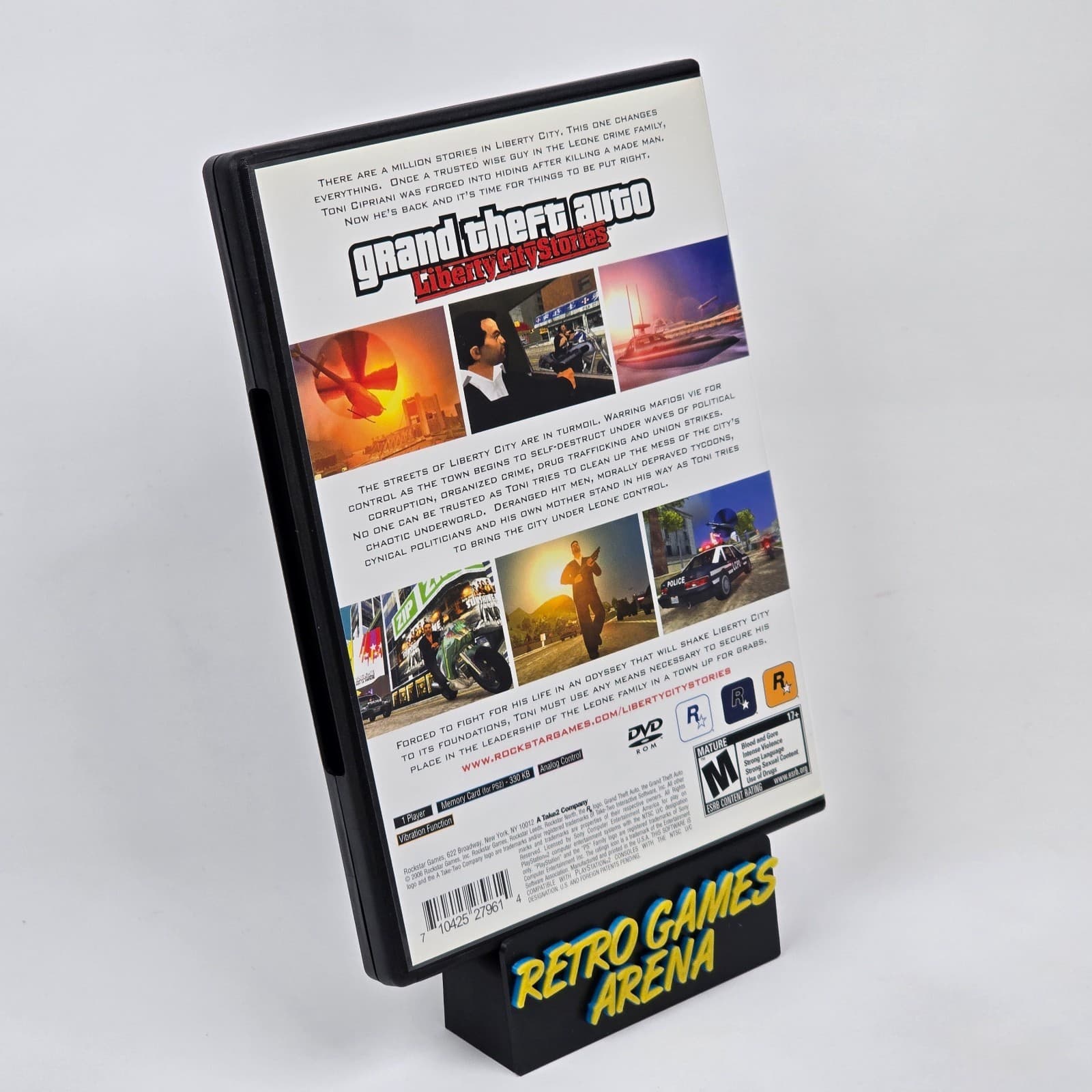💿REFURBISHED Grand Theft Auto: Liberty City Stories (PlayStation 2 PS2) CIB💿 - Thumbnail 4