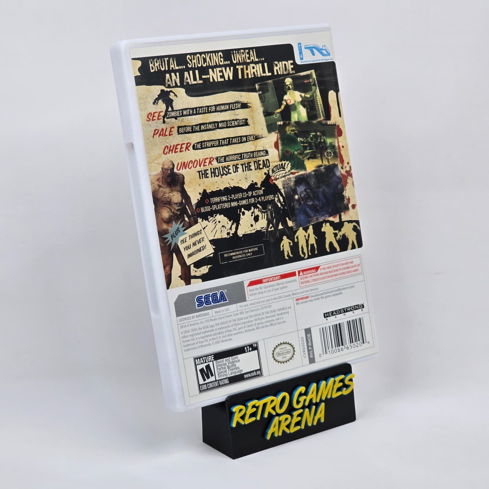 💿REFURBISHED The House of the Dead: Overkill (Nintendo Wii) CIB COMPLETE💿 - Thumbnail 4