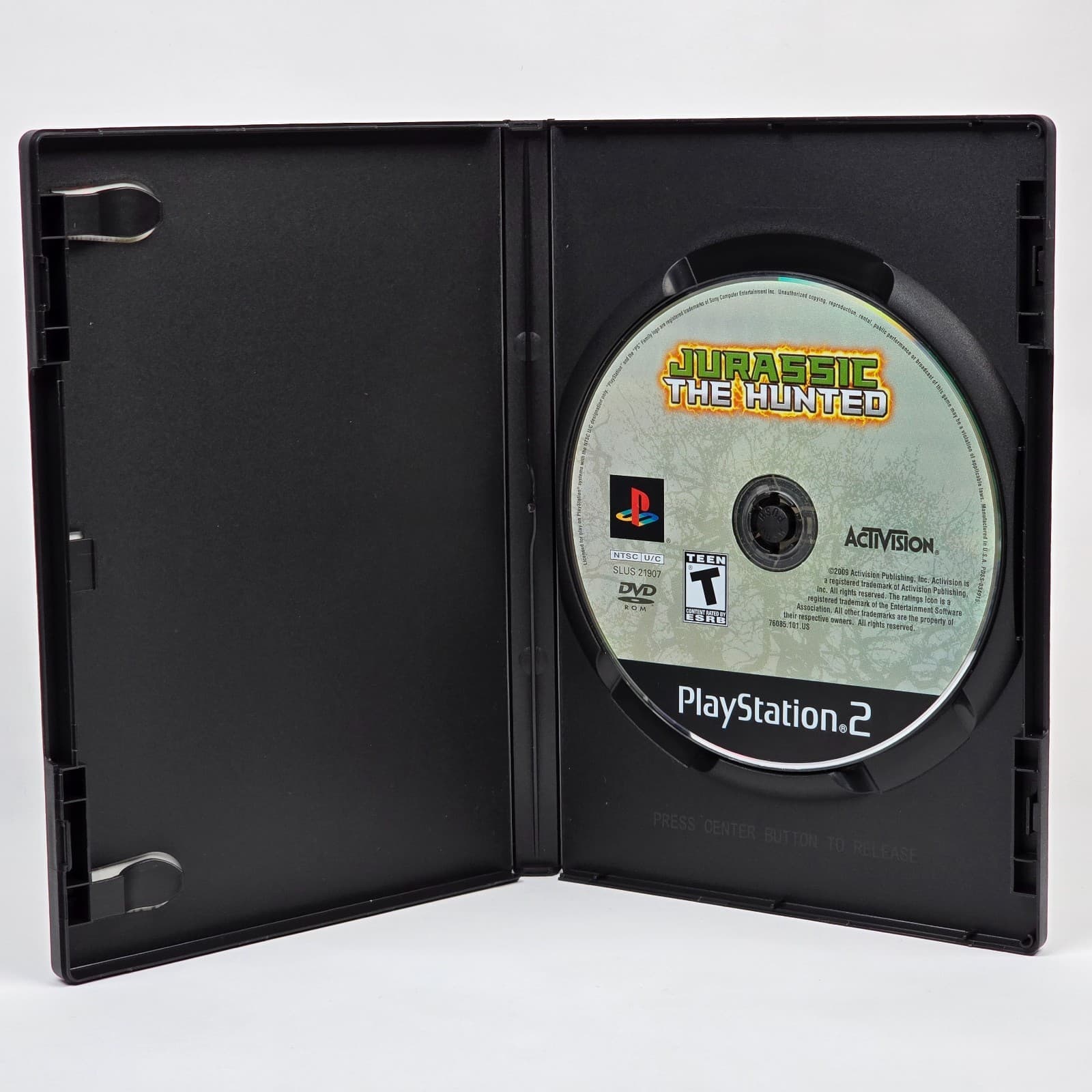 Jurassic: The Hunted (PlayStation 2 PS2) Case & Disc - Thumbnail 2