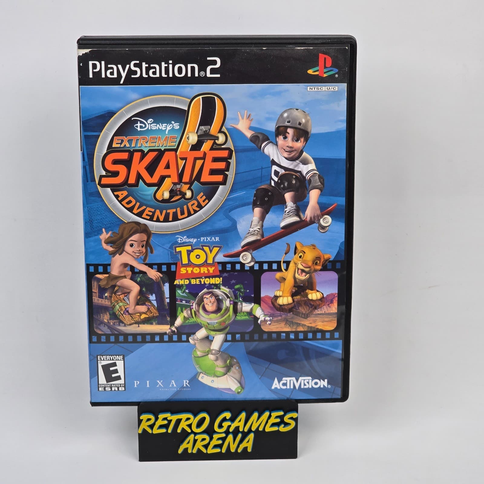 Disney's Extreme Skate Adventure (PlayStation 2 PS2) Case & Disc