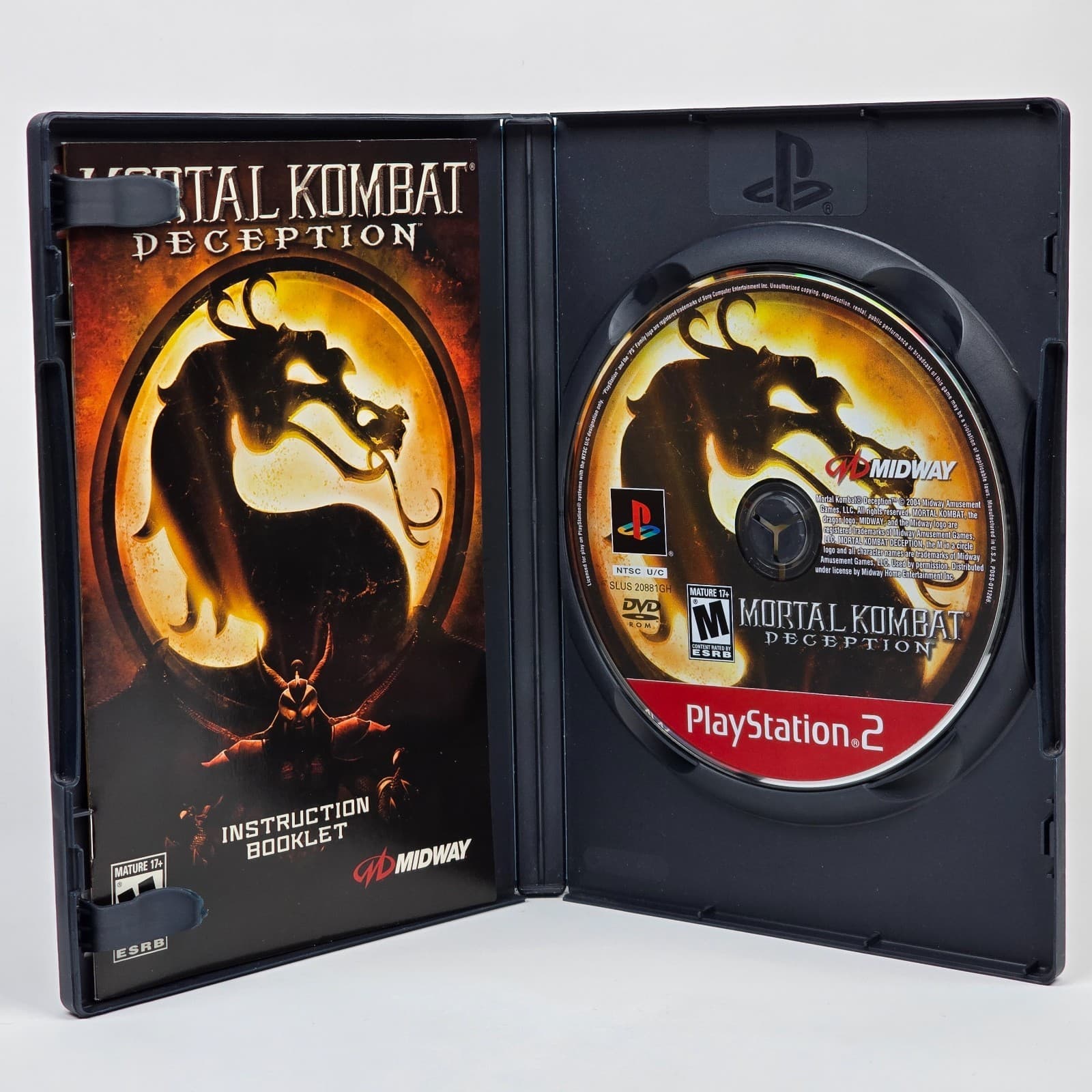 Mortal Kombat: Deception (PlayStation 2 PS2) Greatest Hits CIB COMPLETE - Thumbnail 2