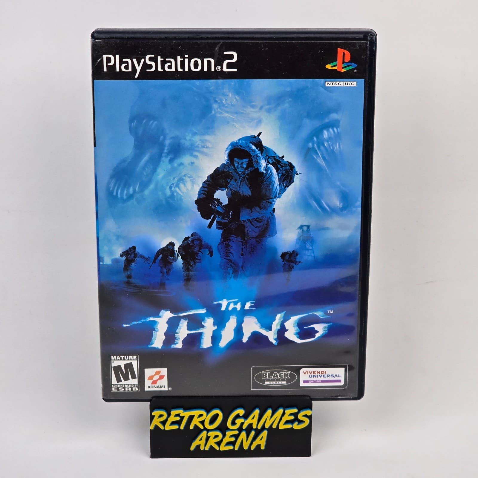 The Thing (PlayStation 2 PS2) Case & Disc