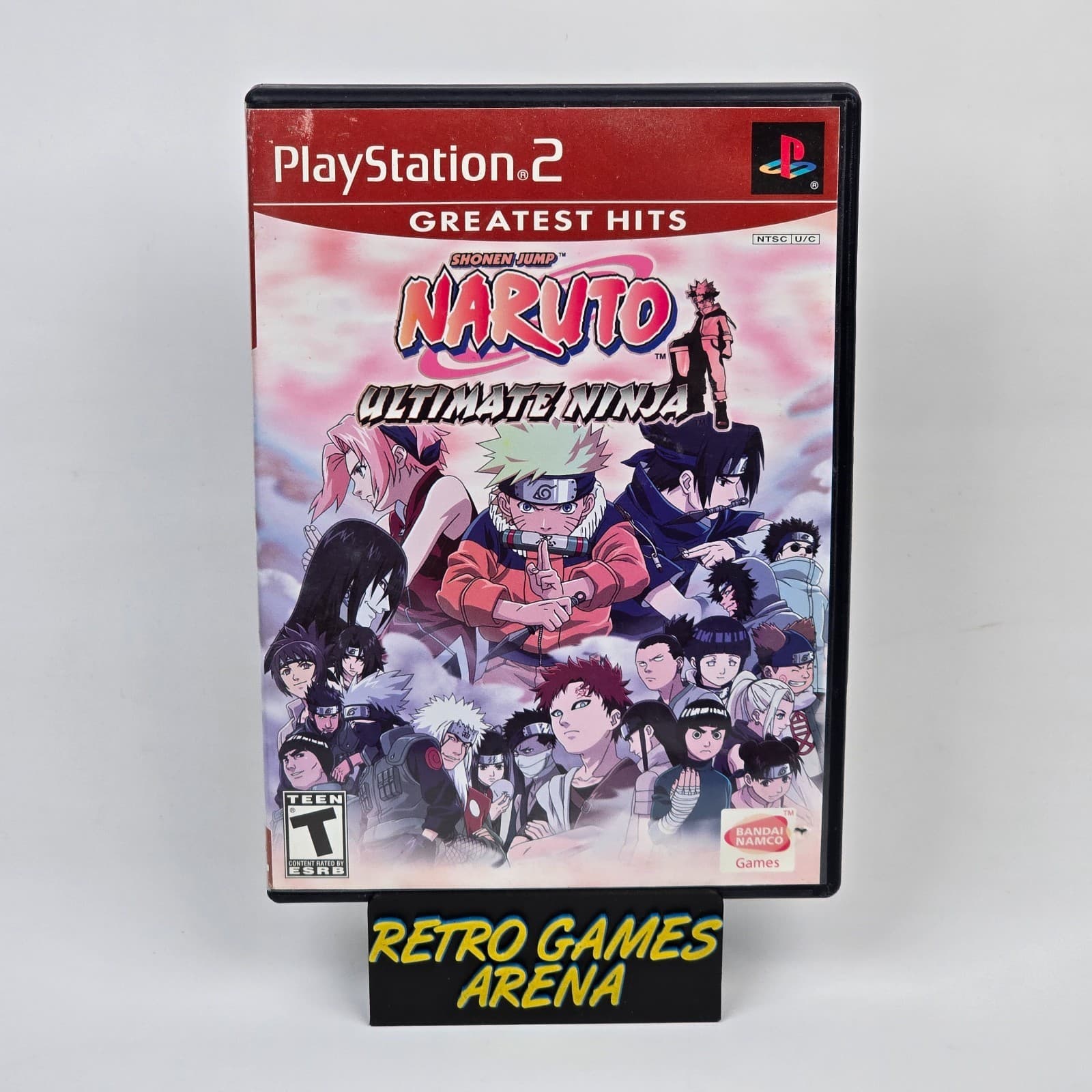 Naruto: Ultimate Ninja (PlayStation 2 PS2) Greatest Hits Case & Disc