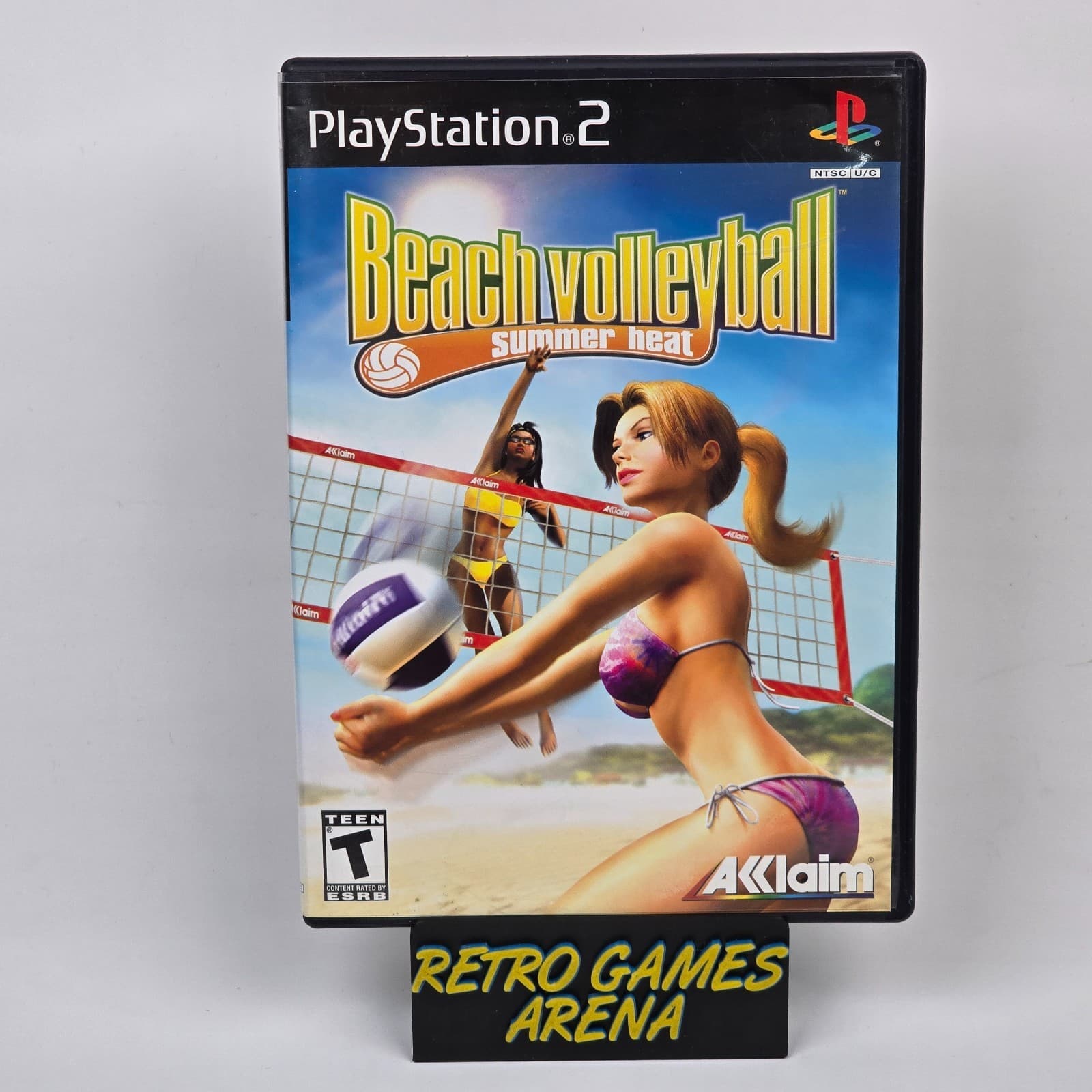 Summer Heat Beach Volleyball (PlayStation 2 PS2) Case & Disc