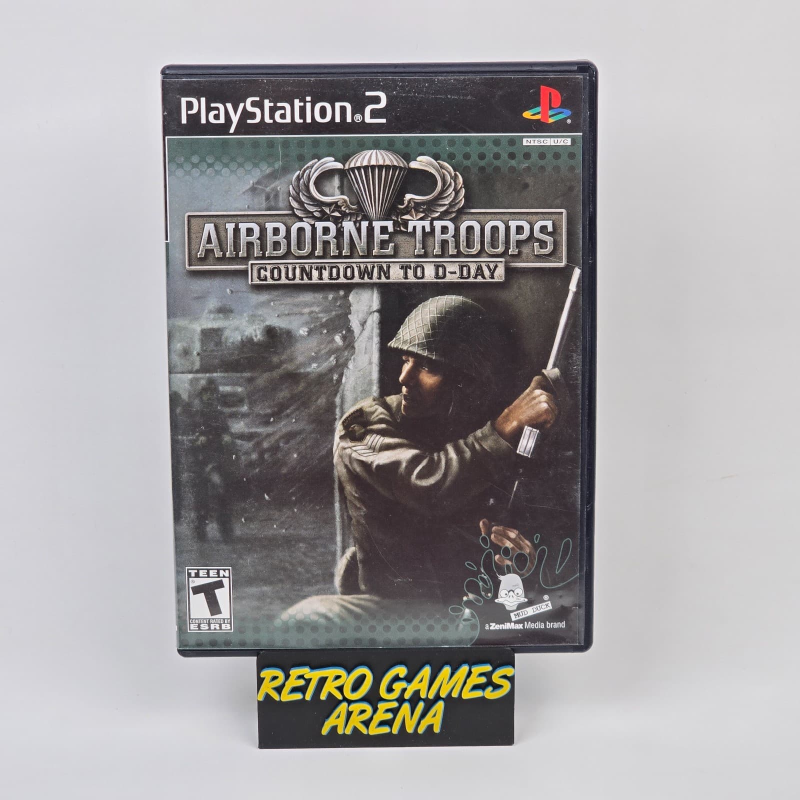 Airborne Troops: Countdown to D-Day (PlayStation 2 PS2) CIB COMPLETE