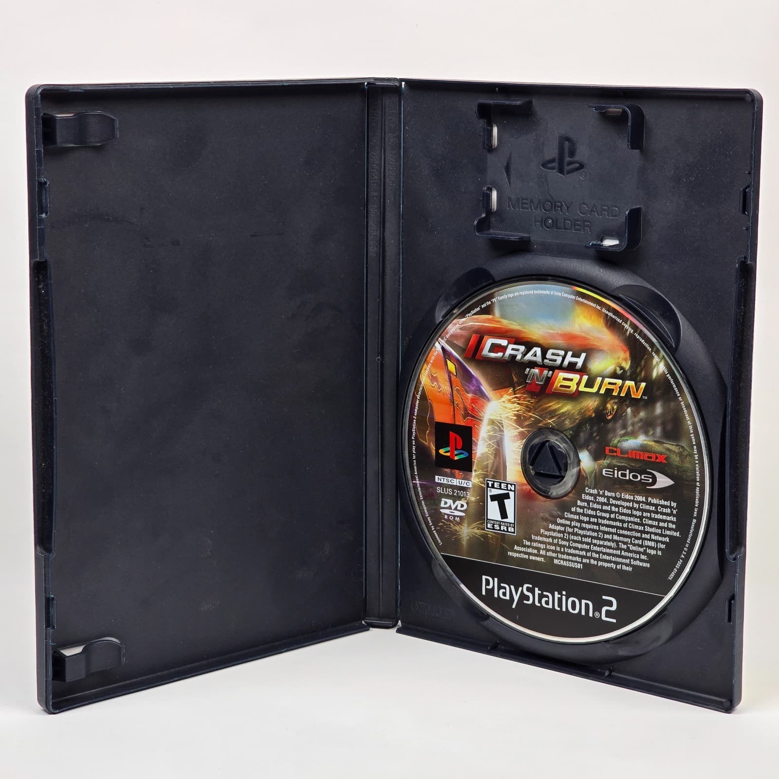 Crash N Burn (PlayStation 2 PS2) Case & Disc - Thumbnail 2