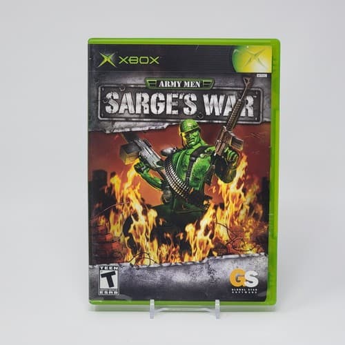 Army Men Sarge's War (Original Xbox) CIB COMPLETE & TESTED