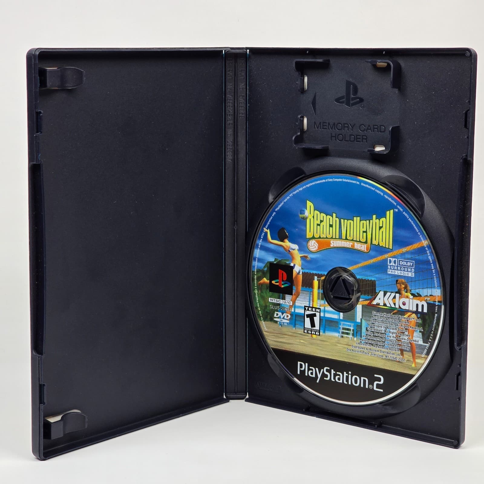 Summer Heat Beach Volleyball (PlayStation 2 PS2) Case & Disc - Thumbnail 2