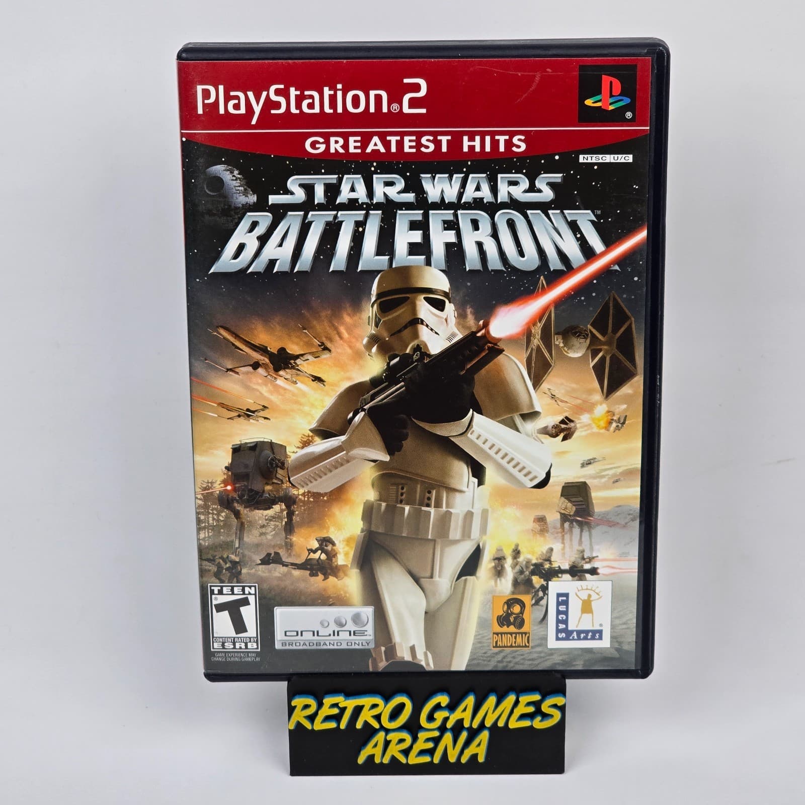 Star Wars: Battlefront (PlayStation 2 PS2) Greatest Hits CIB COMPLETE