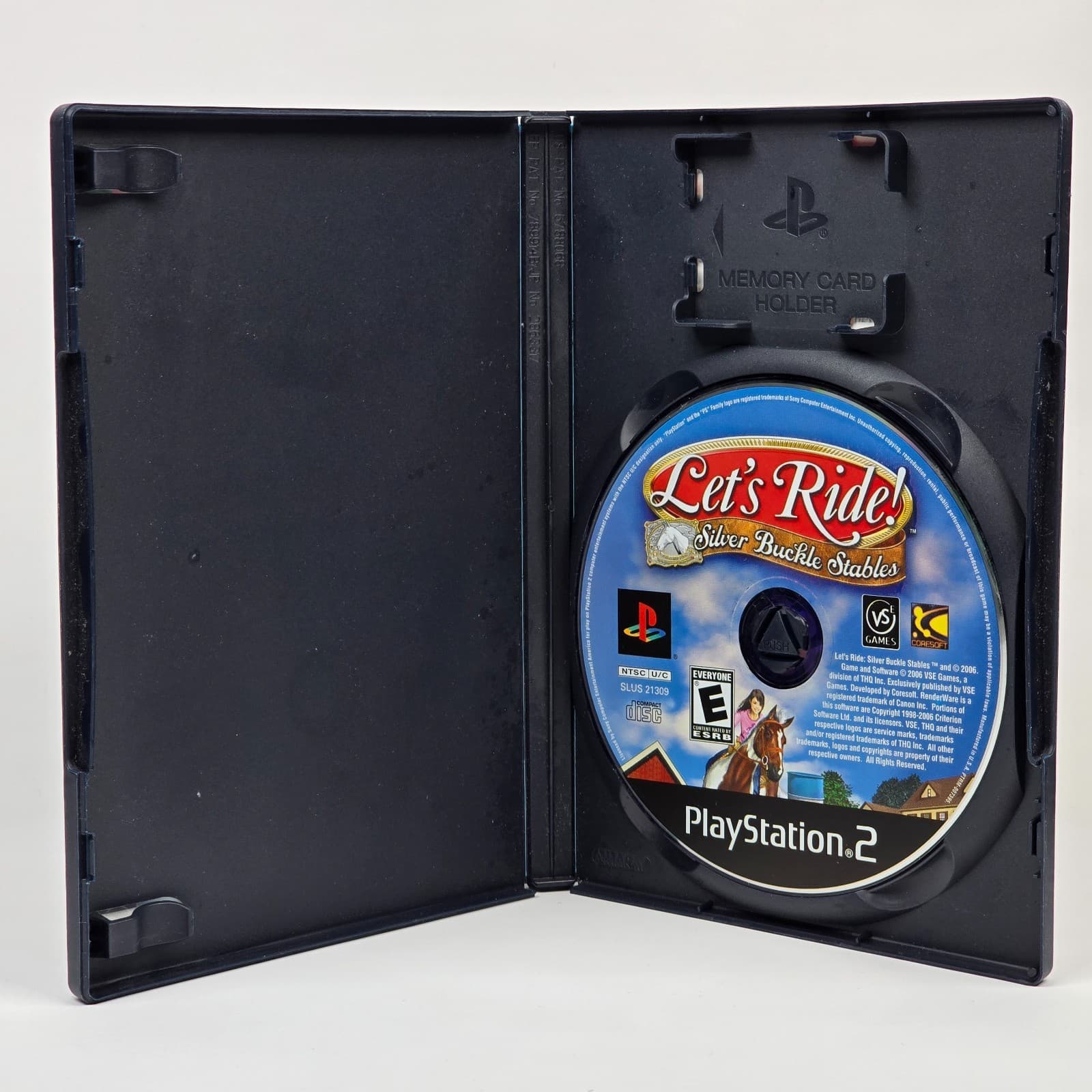 Let's Ride! Silver Buckle Stables (PlayStation 2 PS2) Case & Disc - Thumbnail 2