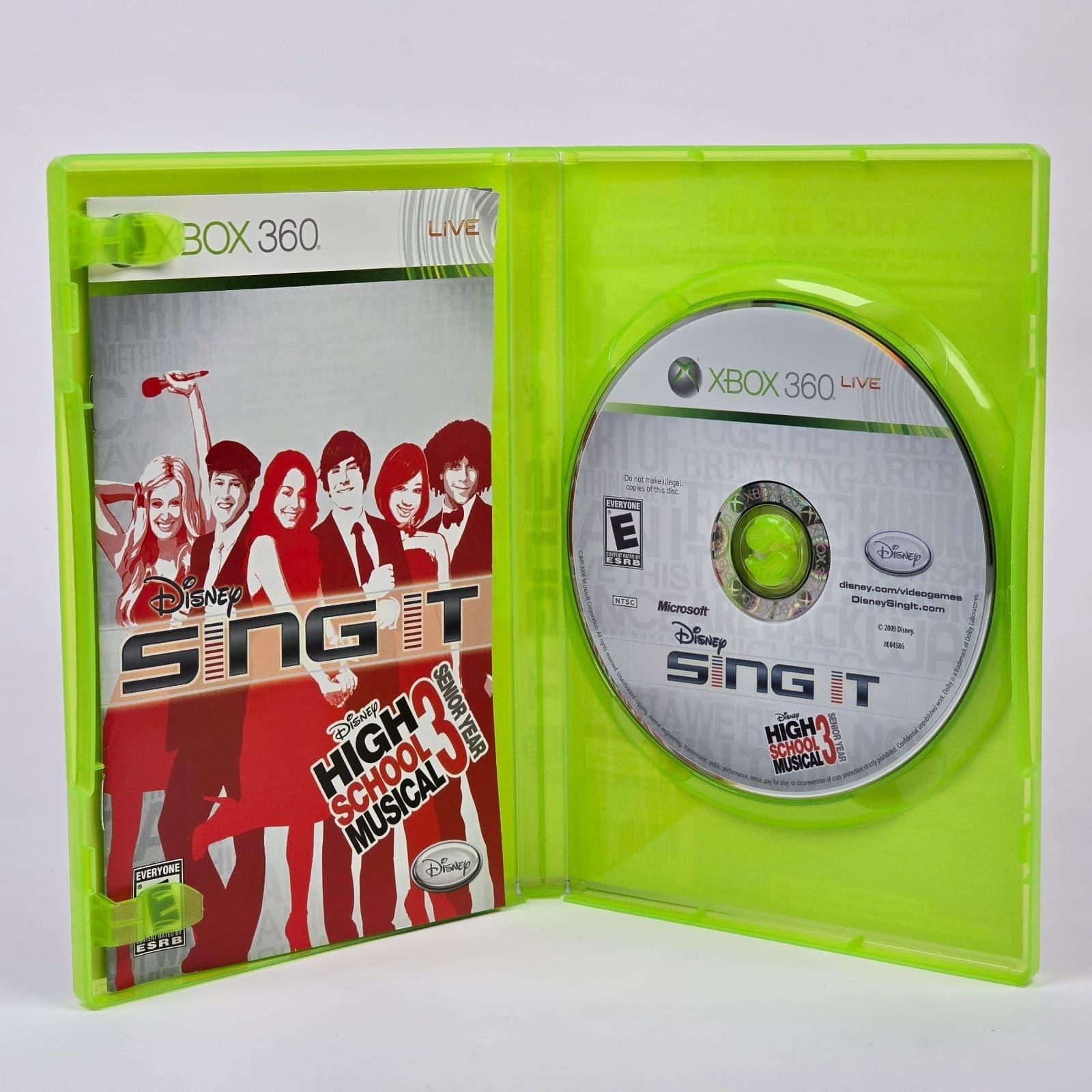 Disney Sing It: High School Musical 3 Senior Year (Xbox 360) CIB COMPLETE - Thumbnail 2