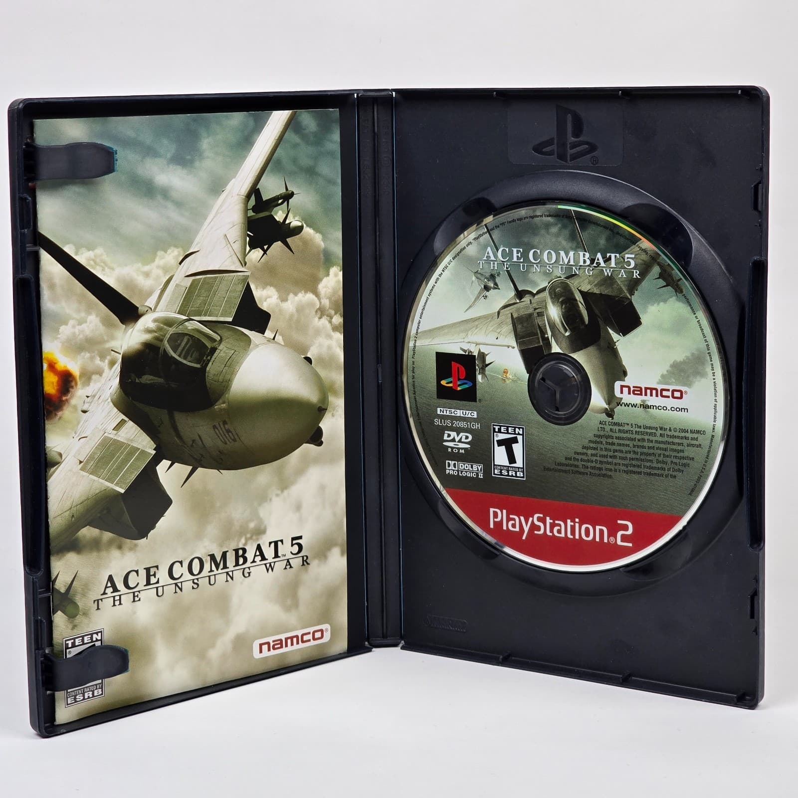 Ace Combat 5: The Unsung War (PlayStation 2 PS2) Greatest Hits CIB COMPLETE - Thumbnail 2