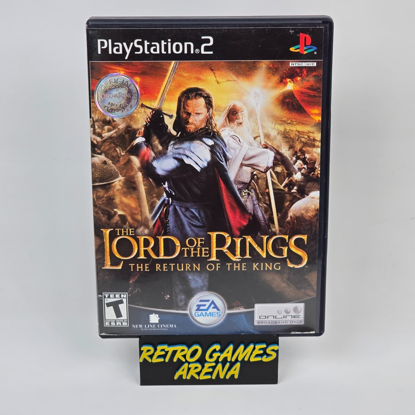 The Lord of the Rings: Return of the King (PlayStation 2 PS2) BL CIB COMPLETE