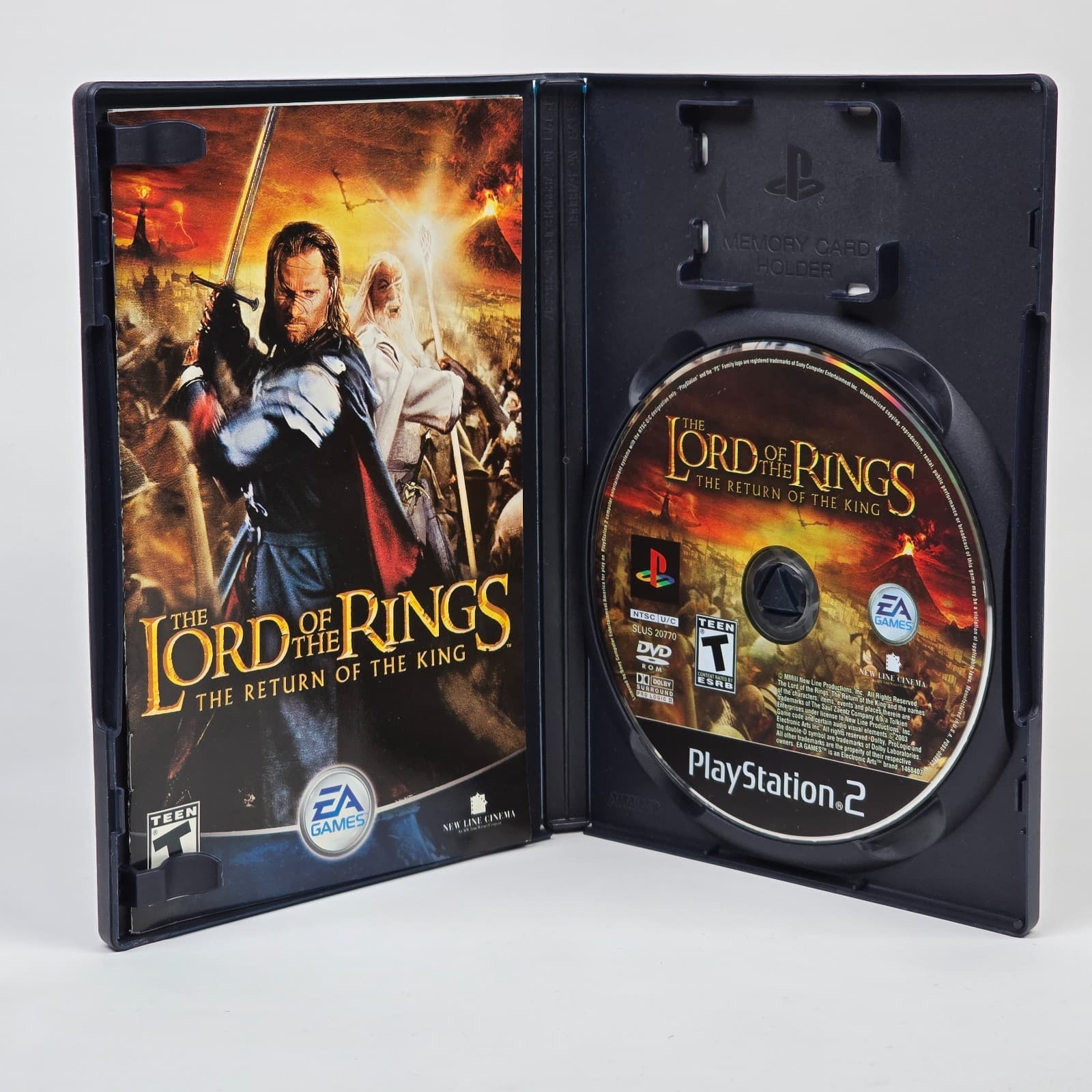 The Lord of the Rings: Return of the King (PlayStation 2 PS2) BL CIB COMPLETE - Thumbnail 2