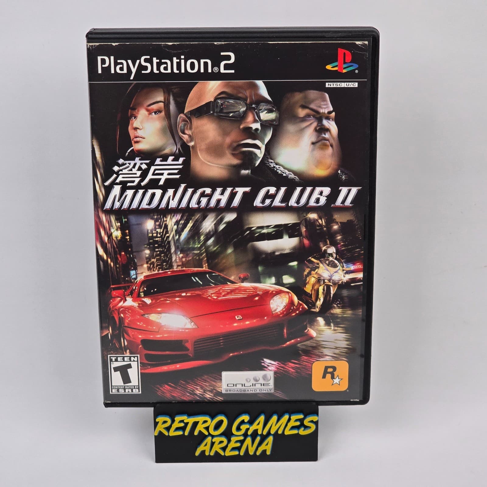 Midnight Club II 2 (PlayStation 2 PS2) Black Label CIB COMPLETE