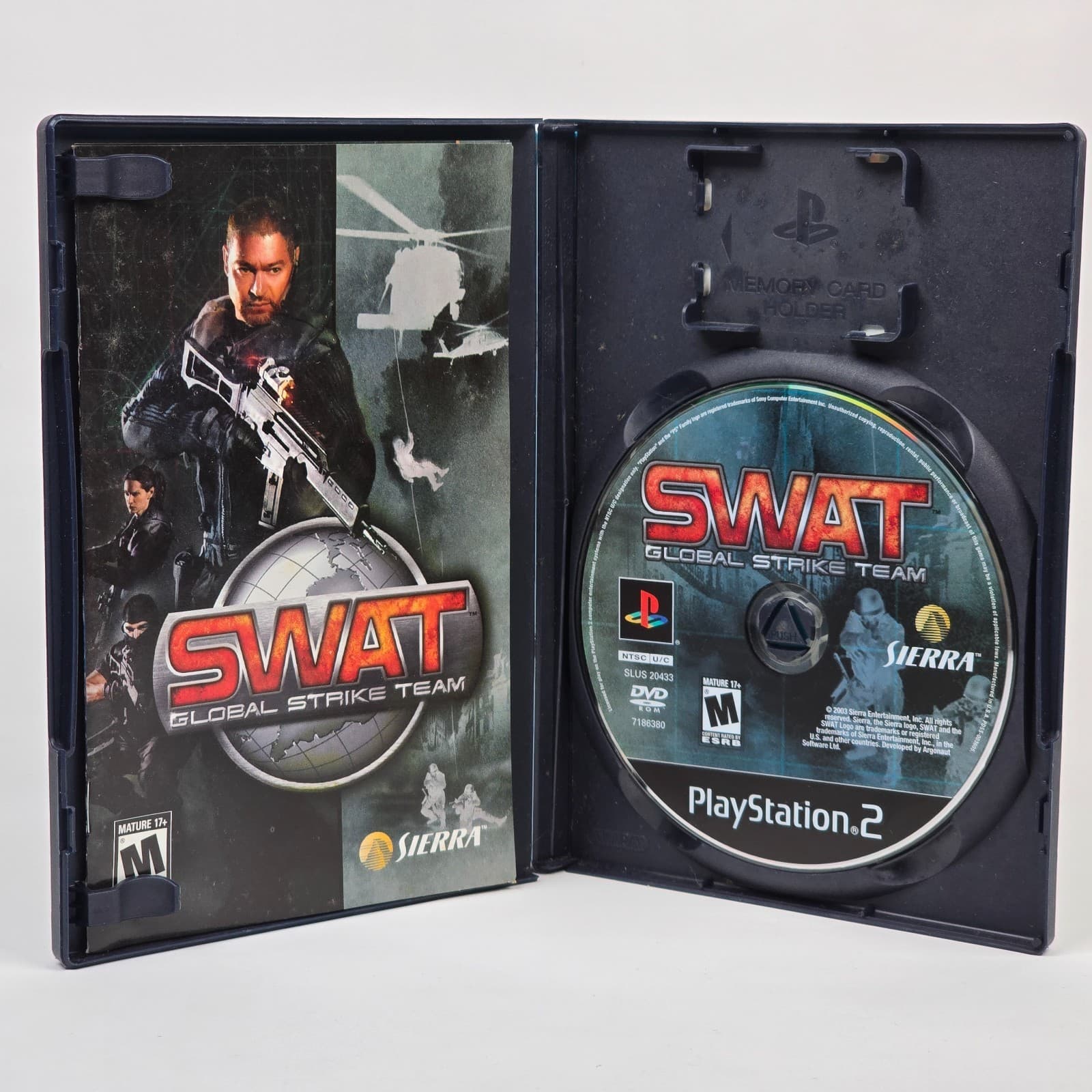 SWAT: Global Strike Team (PlayStation 2 PS2) CIB COMPLETE - Thumbnail 2