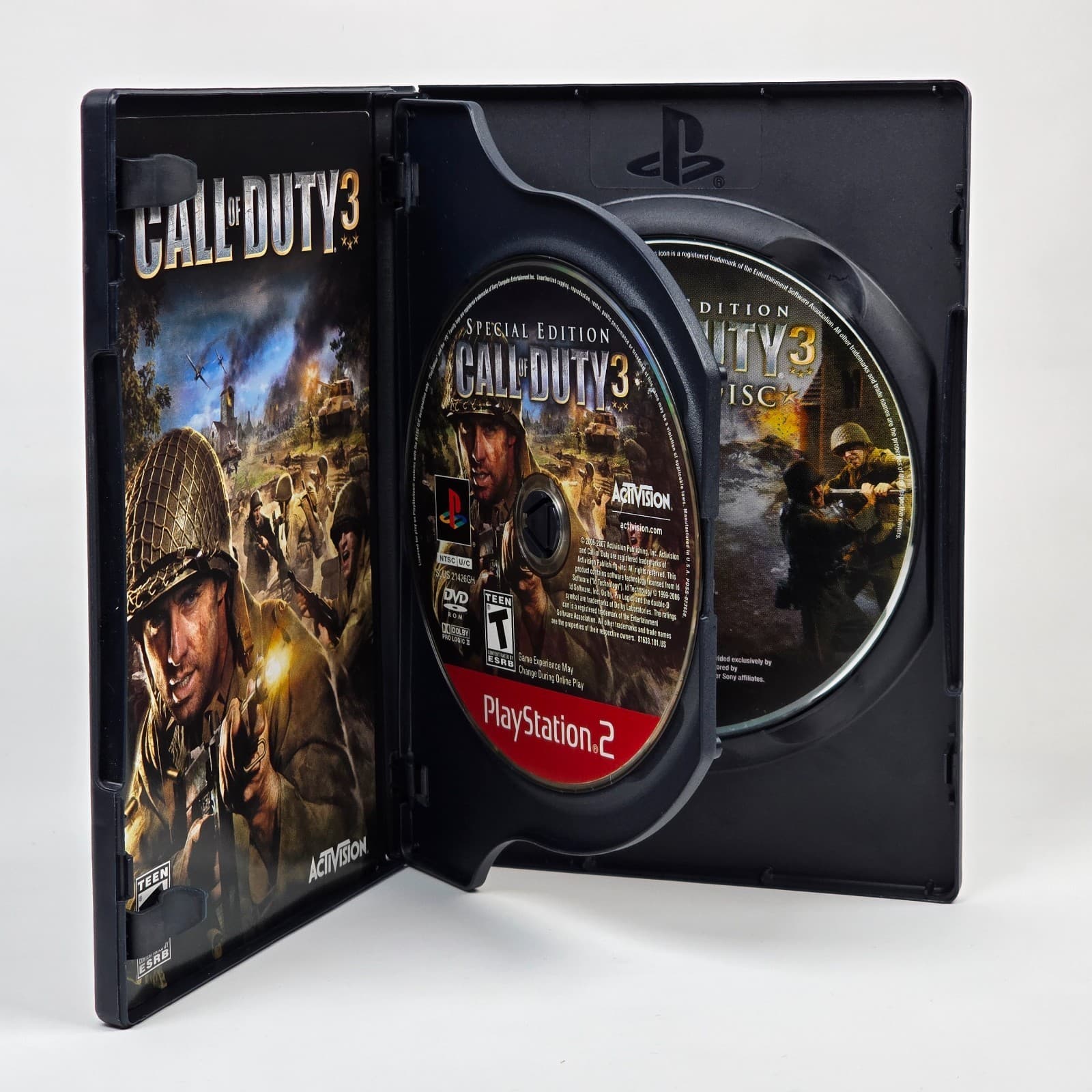 Call of Duty 3: Special Edition w/ Bonus Disc (PlayStation 2 PS2) CIB COMPLETE - Thumbnail 2