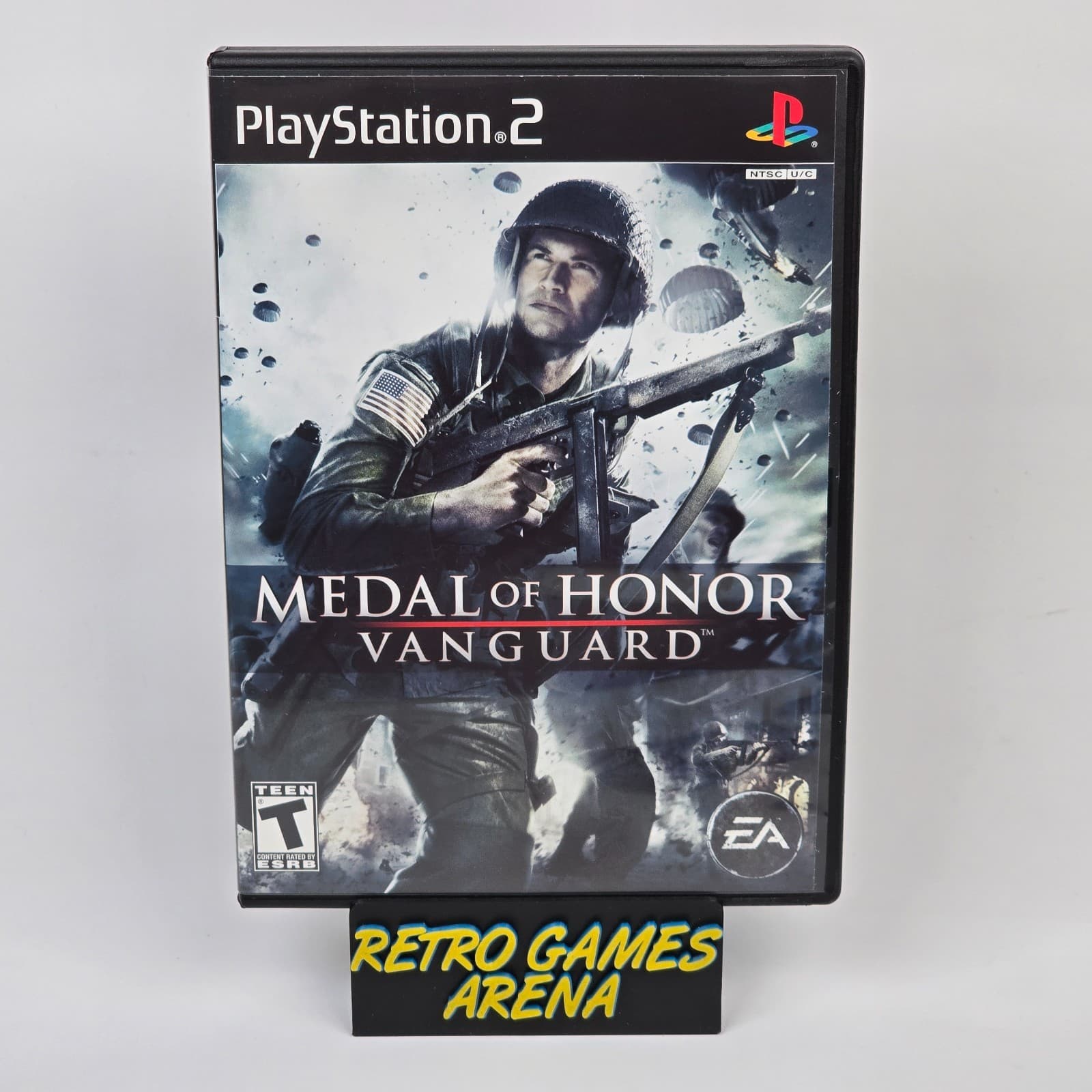 Medal of Honor: Vanguard (PlayStation 2 PS2) Black Label CIB COMPLETE