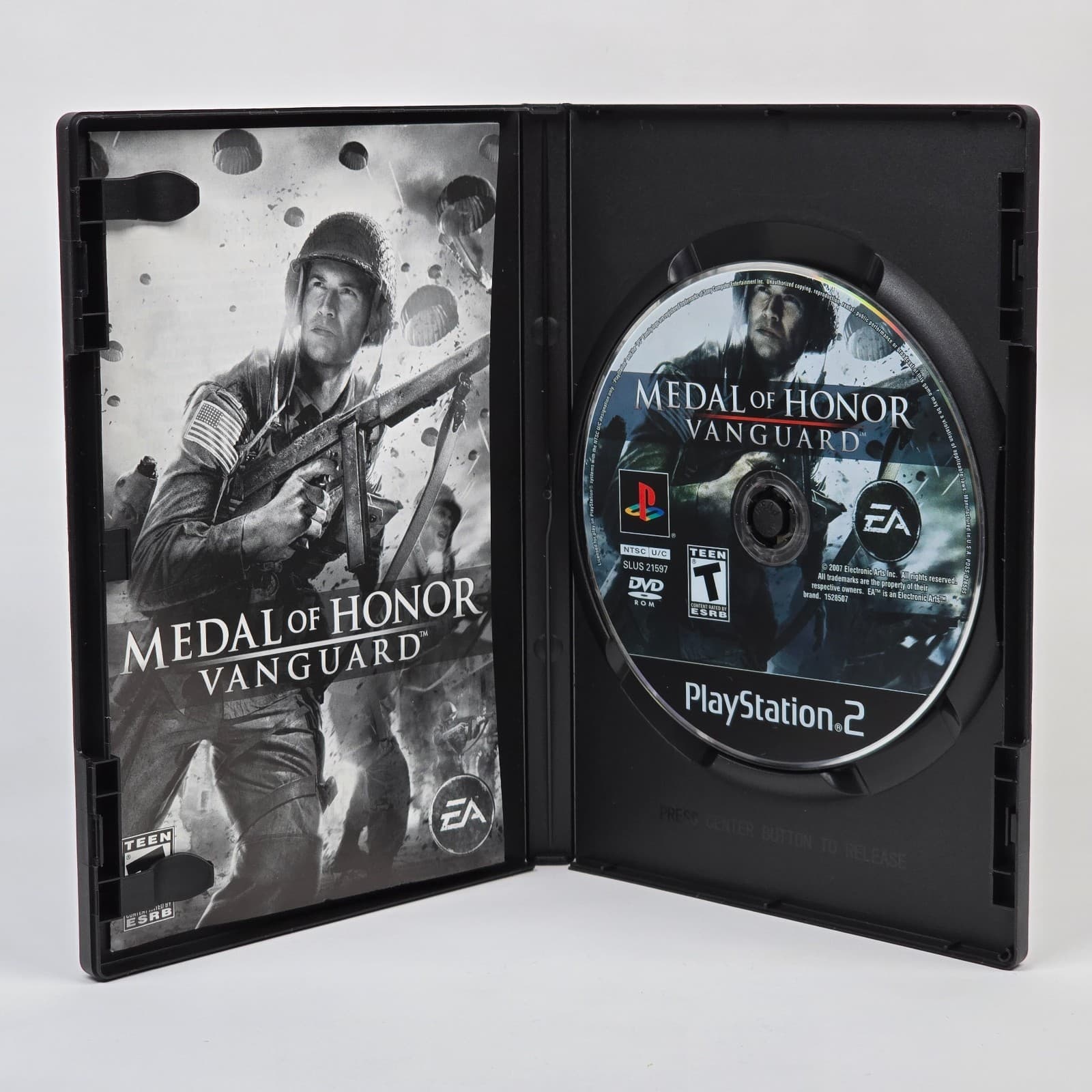 Medal of Honor: Vanguard (PlayStation 2 PS2) Black Label CIB COMPLETE - Thumbnail 2