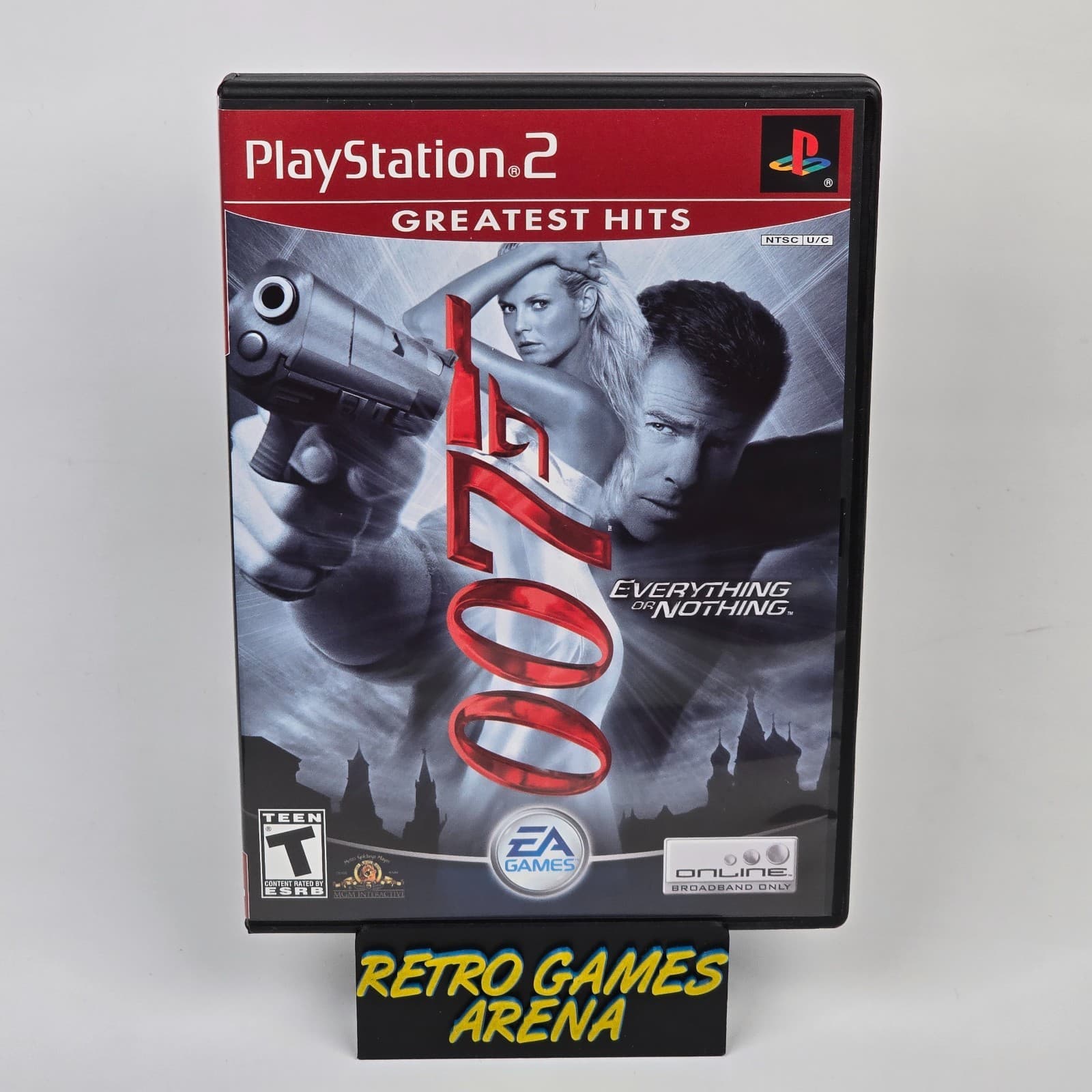007 Everything or Nothing - James Bond (PlayStation 2 PS2) Greatest Hits CIB