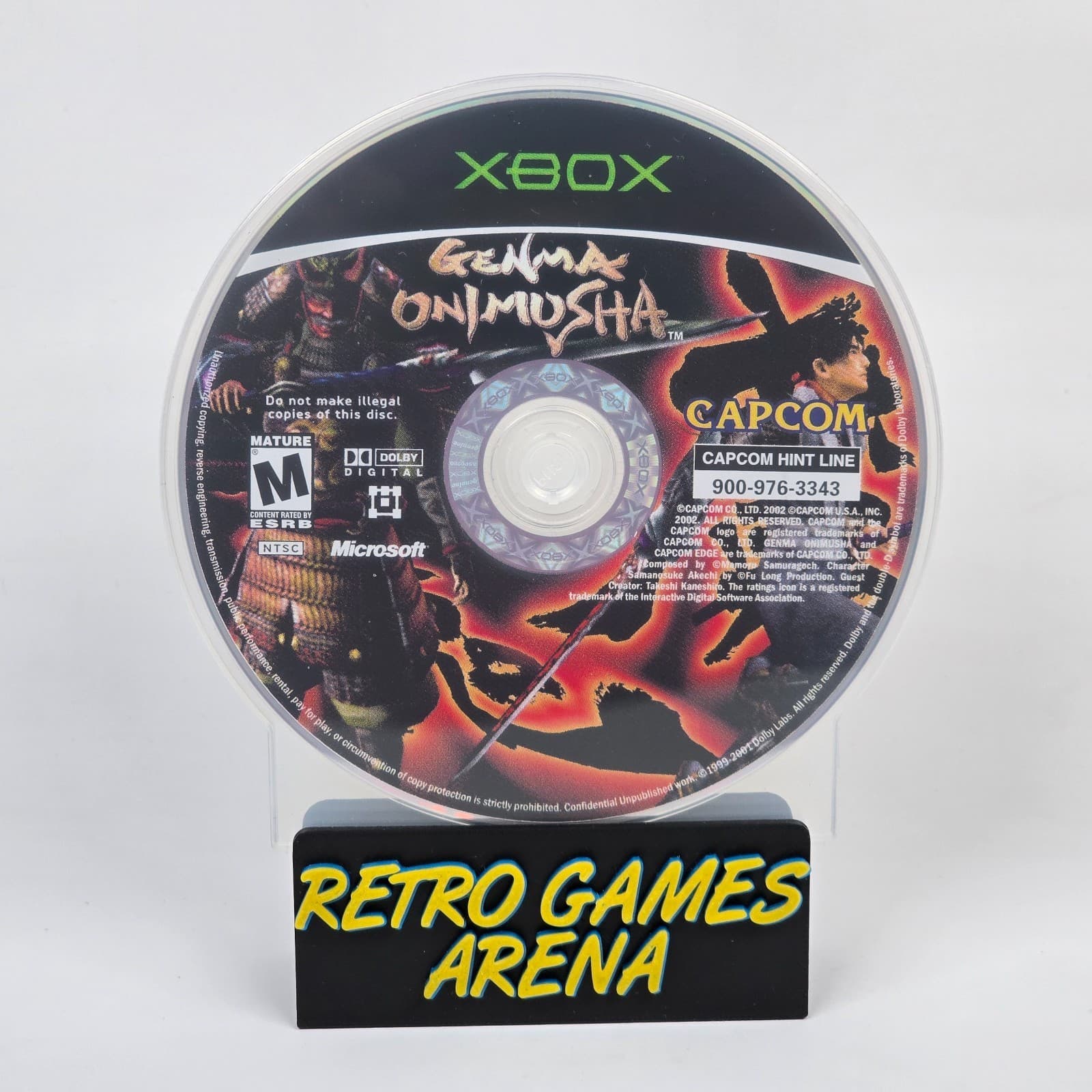 Genma Onimusha (Original Xbox) Disc