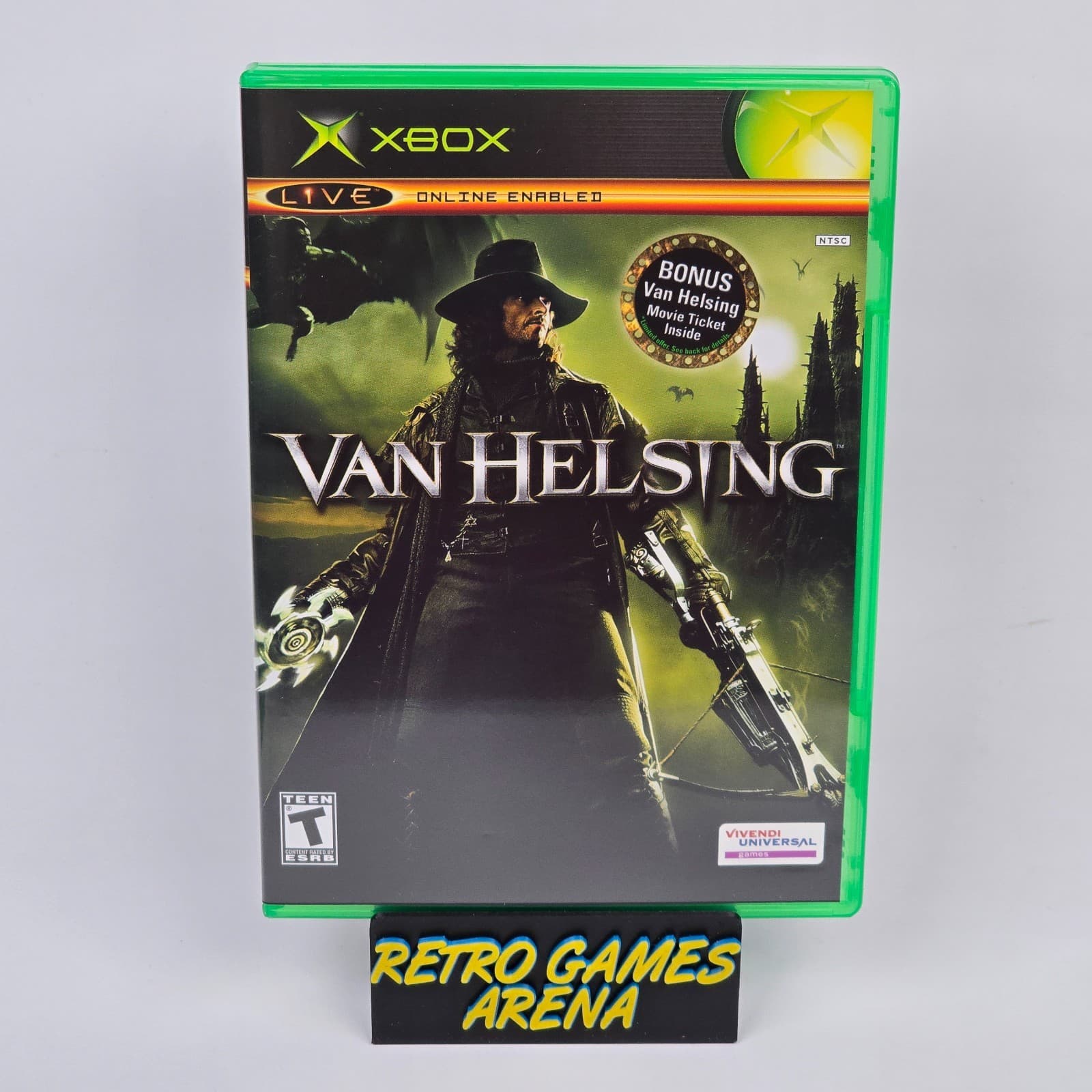 Van Helsing (Original Xbox) Case & Disc