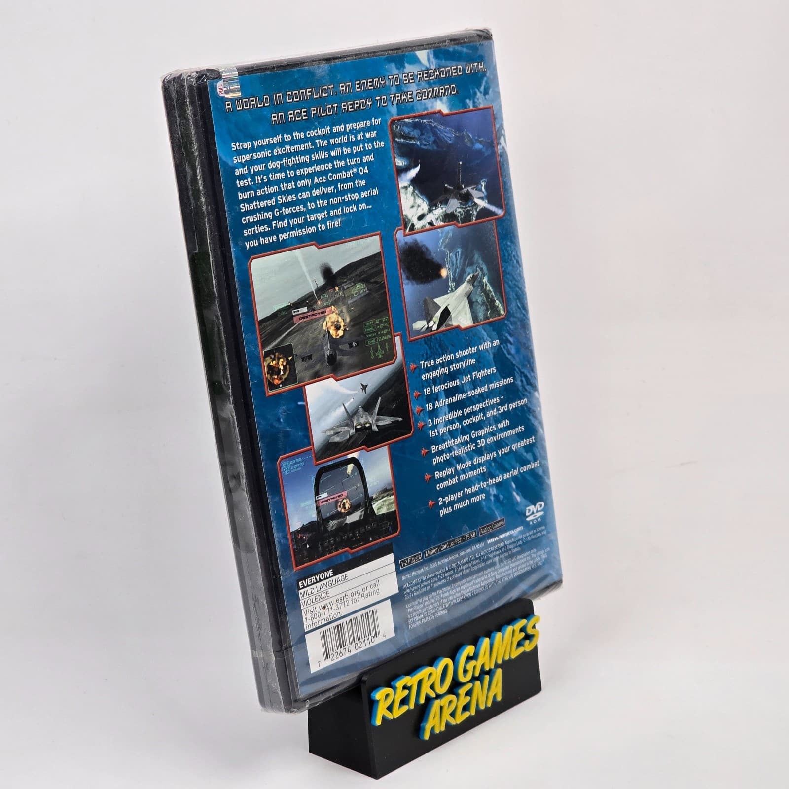 Ace Combat 4: Shattered Skies (PlayStation 2 PS2) GH BRAND NEW FACTORY SEALED - Thumbnail 2