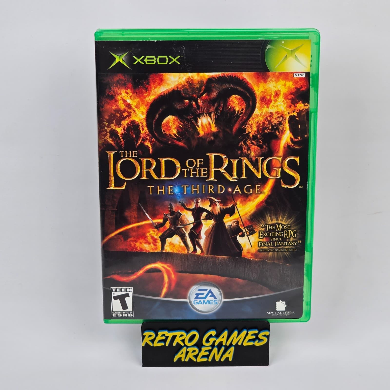 The Lord of the Rings: The Third Age (Original Xbox) Case & Disc