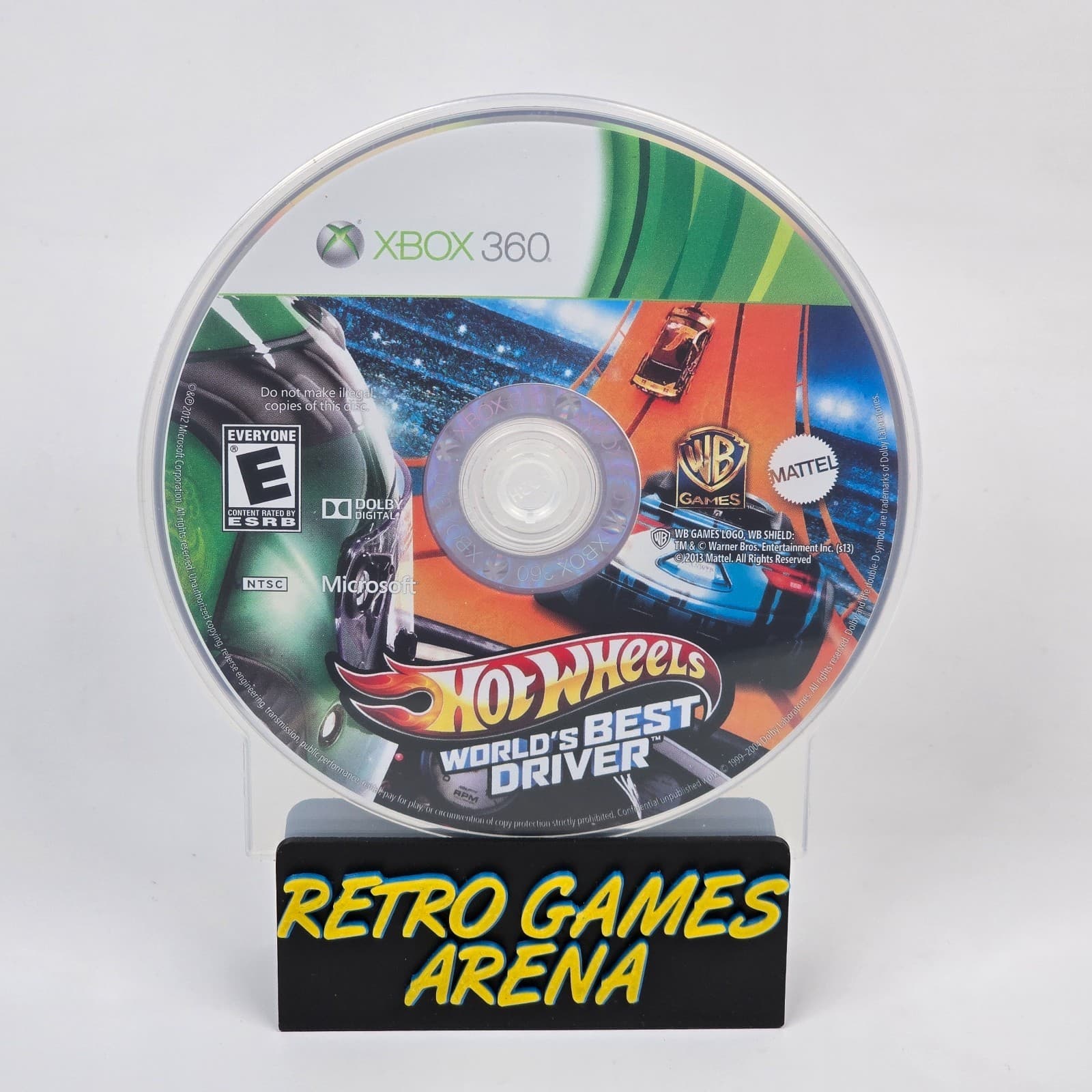 Hot Wheels: World's Best Driver (Xbox 360) Disc