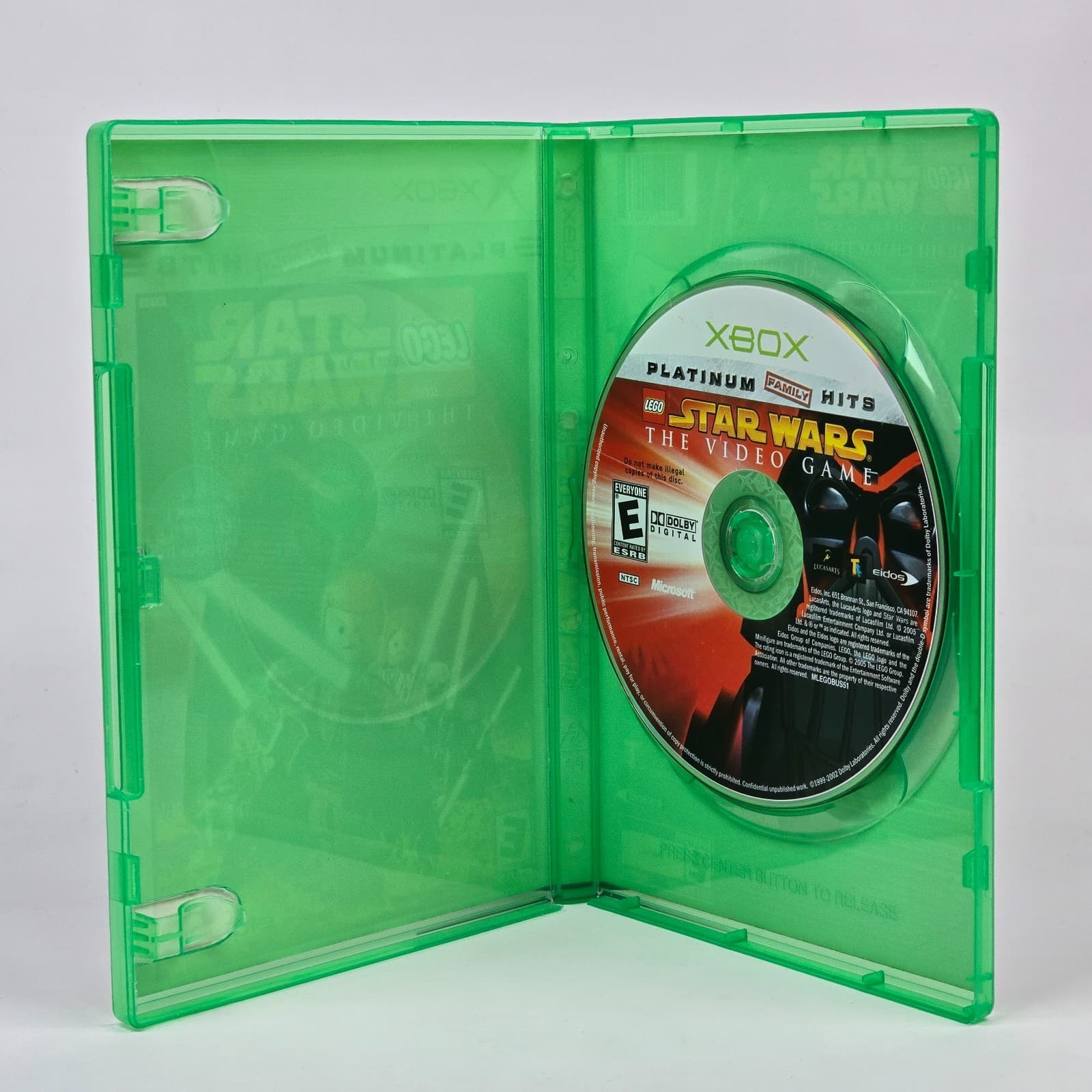 LEGO Star Wars: The Video Game (Original Xbox) Platinum Hits Case & Disc TESTED - Thumbnail 2