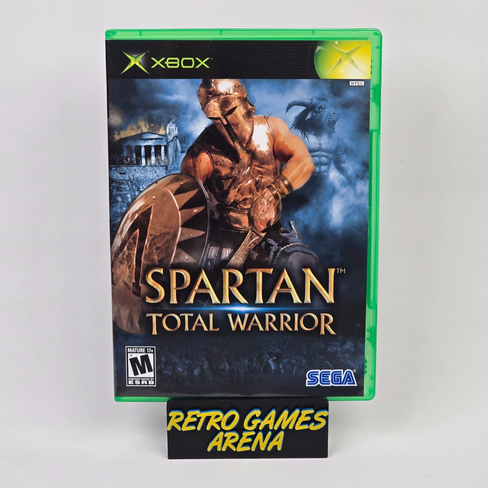 Spartan: Total Warrior (Original Xbox) Case & Disc TESTED