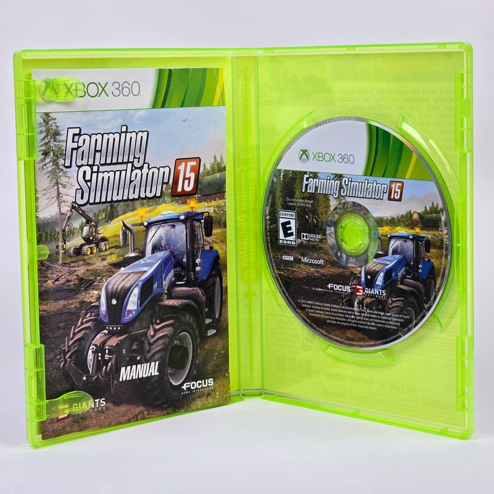 Farming Simulator 15 (Xbox 360) CIB COMPLETE - Thumbnail 2