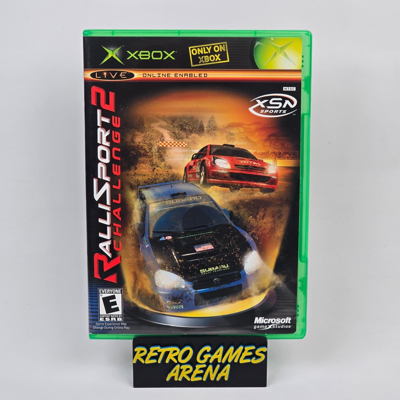 RalliSport Challenge 2 (Original Xbox) Case & Disc TESTED