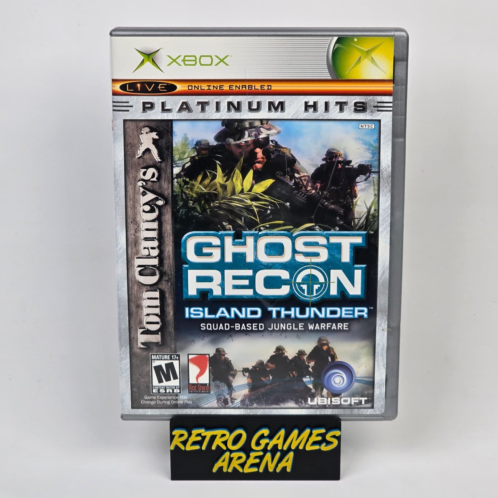 Ghost Recon: Island Thunder (Original Xbox) Platinum Hits CIB COMPLETE & TESTED