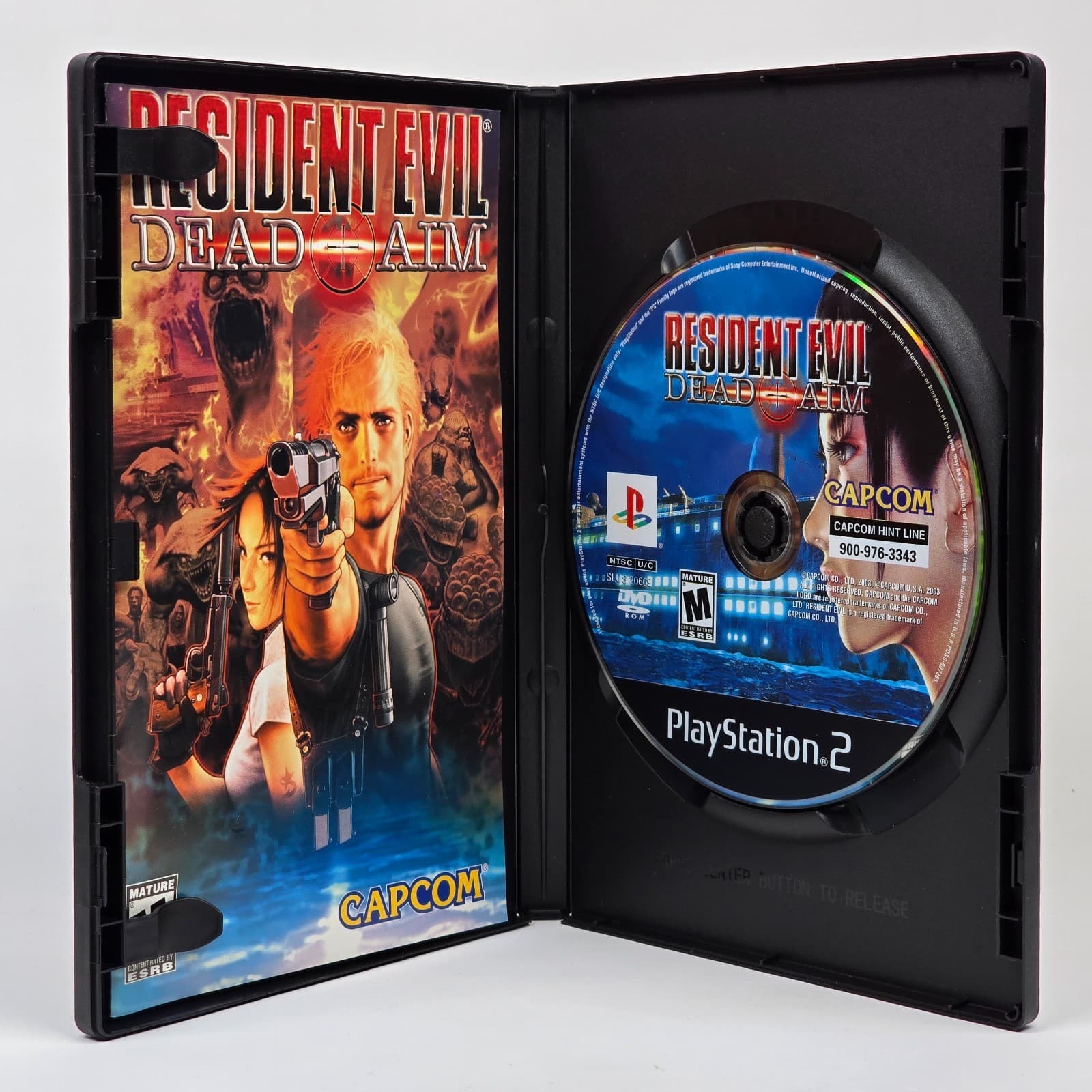 💿REFURBISHED Resident Evil: Dead Aim (PlayStation 2 PS2) CIB COMPLETE💿 - Thumbnail 2