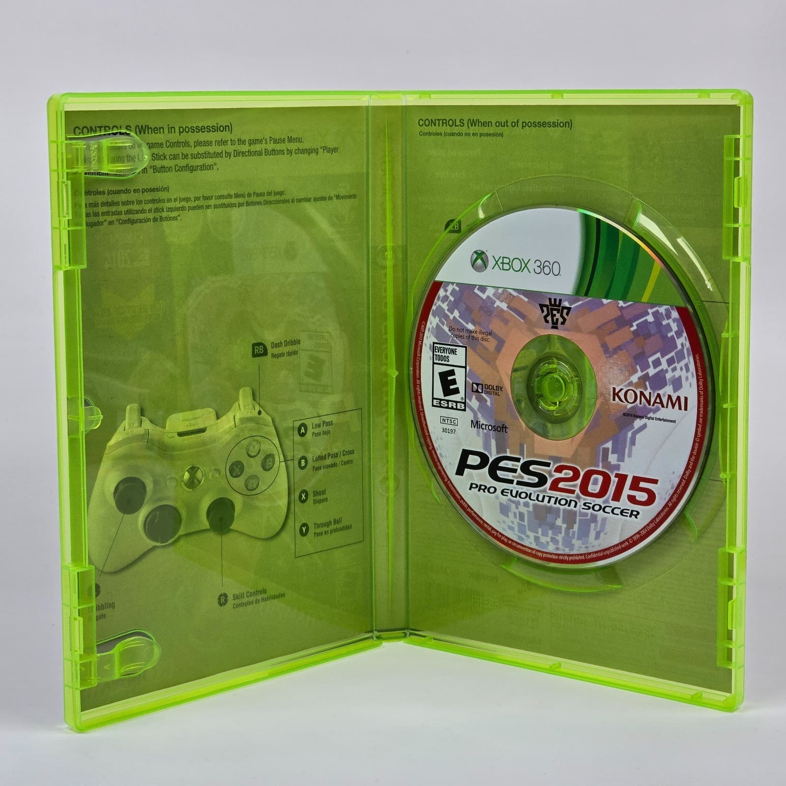 Pro Evolution Soccer PES 2015 (Xbox 360) CIB COMPLETE - Thumbnail 2