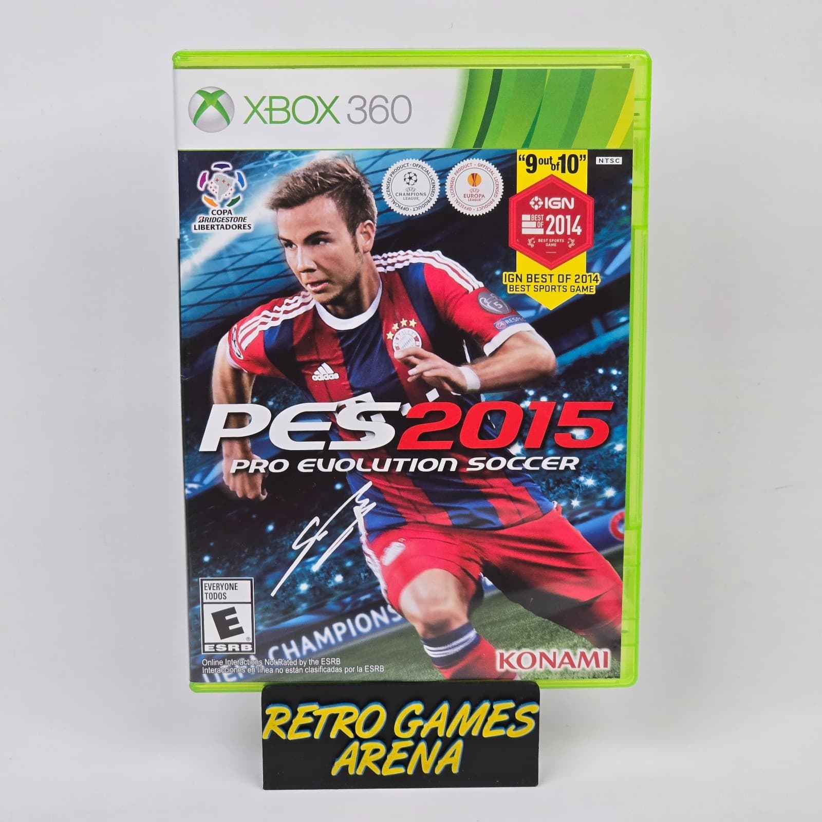 Pro Evolution Soccer PES 2015 (Xbox 360) CIB COMPLETE