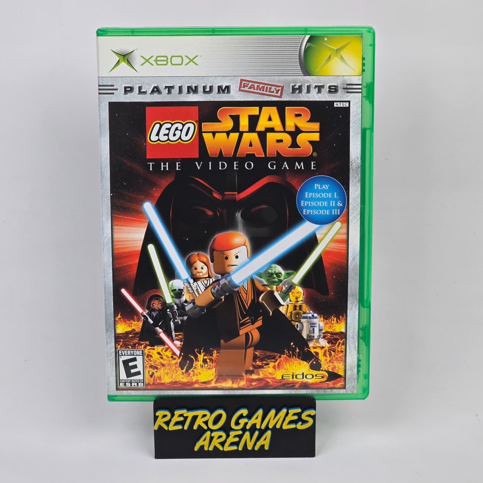 LEGO Star Wars: The Video Game (Original Xbox) Platinum Hits Case & Disc TESTED