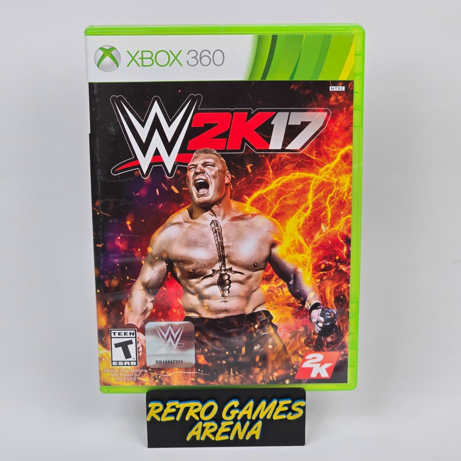 WWE 2K17 (Xbox 360) CIB COMPLETE