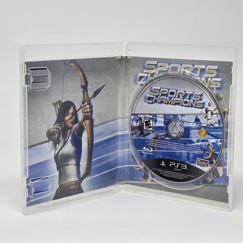 Sports Champions (PlayStation 3 PS3) Case & Disc TESTED - Thumbnail 2