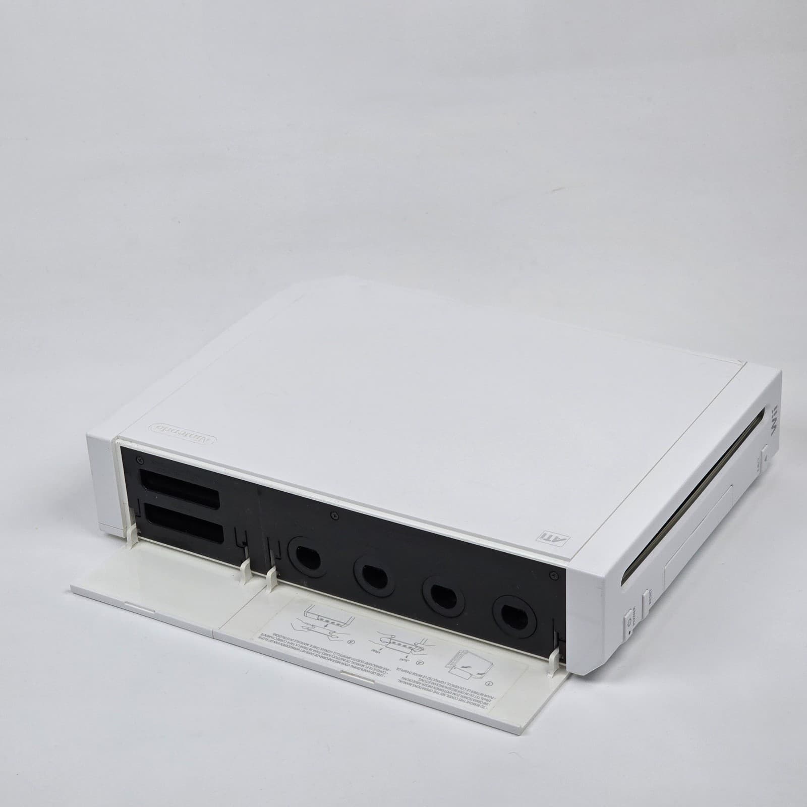 Nintendo Wii White GameCube Compatible Console Only (RVL-001) CLEANED & TESTED - Thumbnail 3