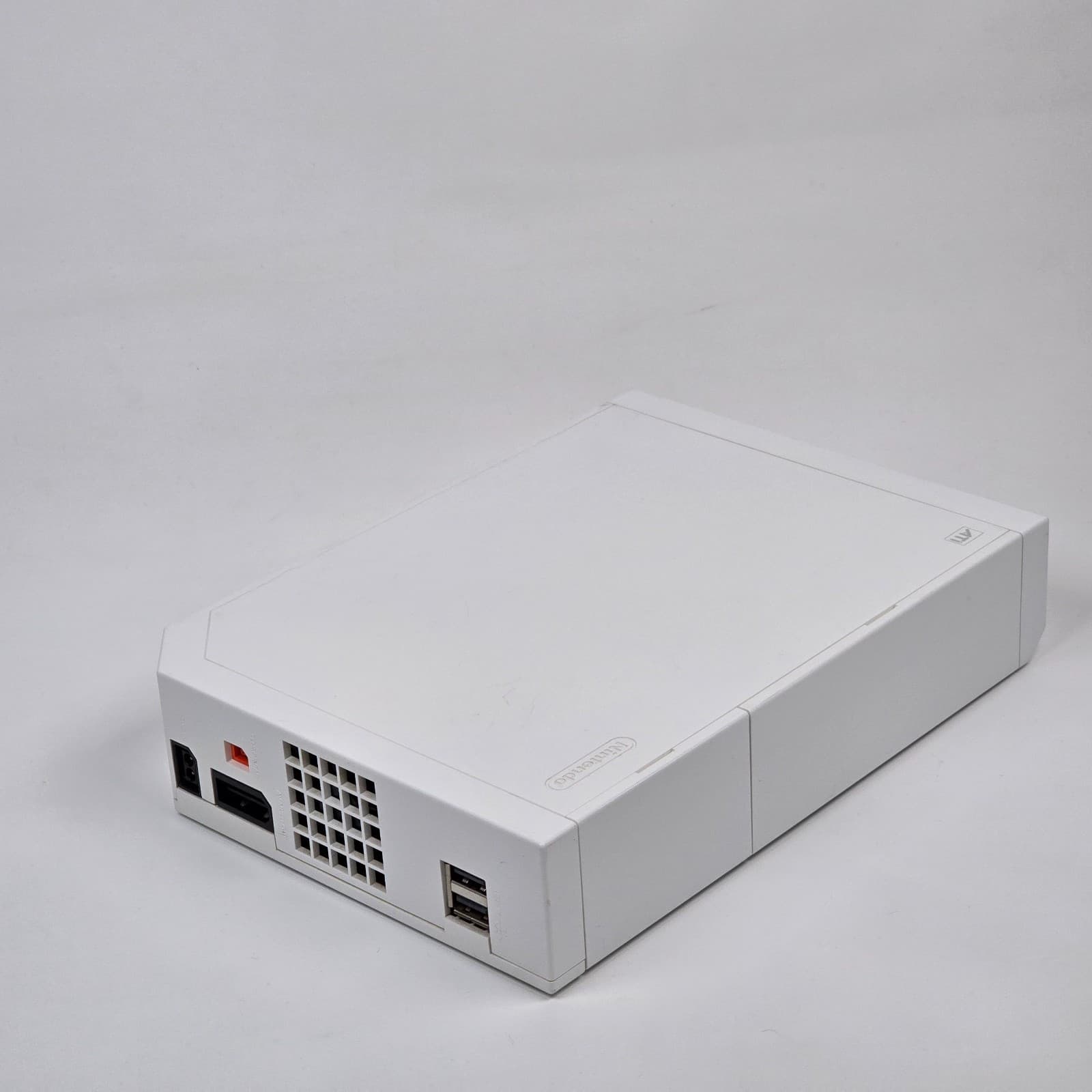 Nintendo Wii White GameCube Compatible Console Only (RVL-001) CLEANED & TESTED - Thumbnail 4
