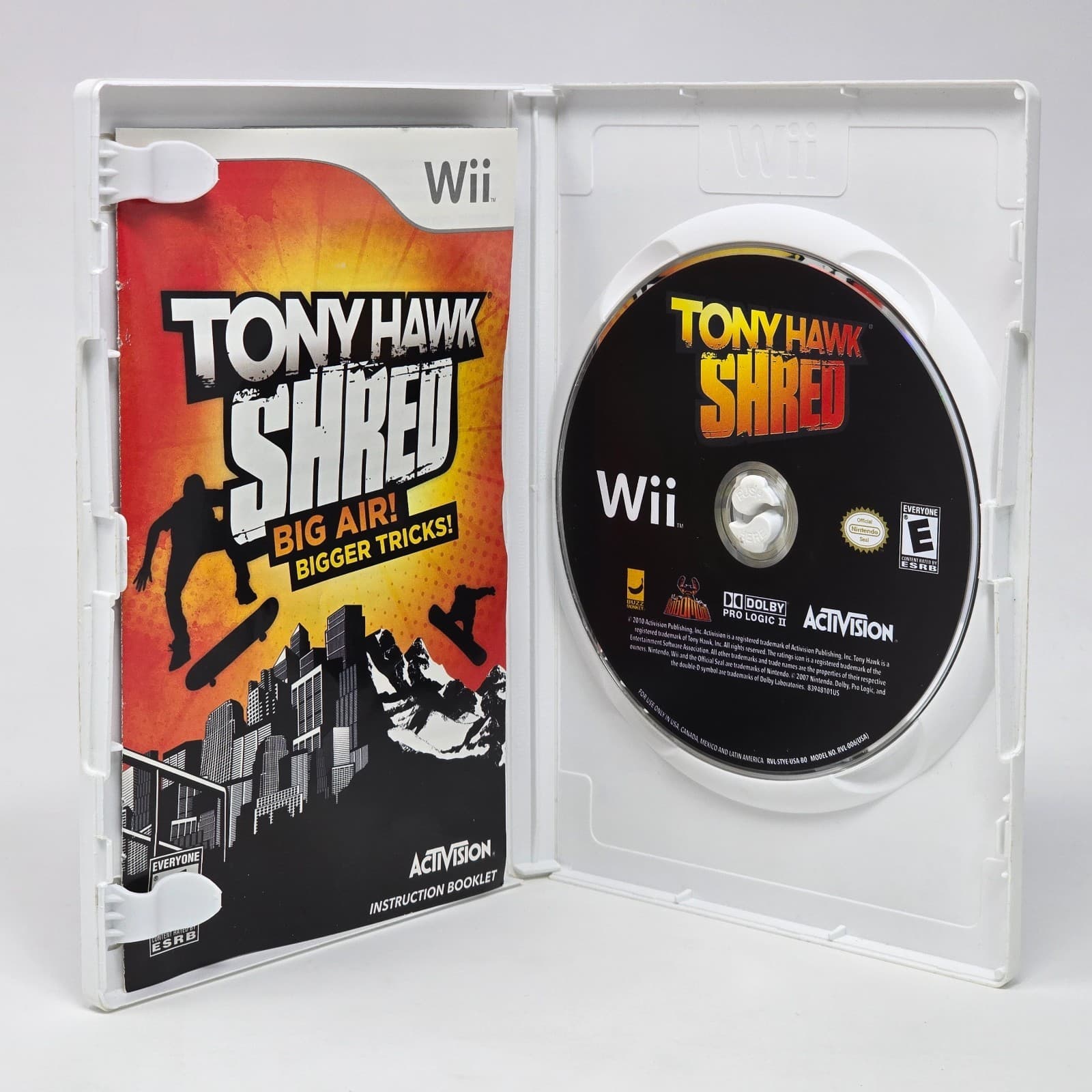 Tony Hawk: Shred (Nintendo Wii) CIB COMPLETE & TESTED - Thumbnail 2