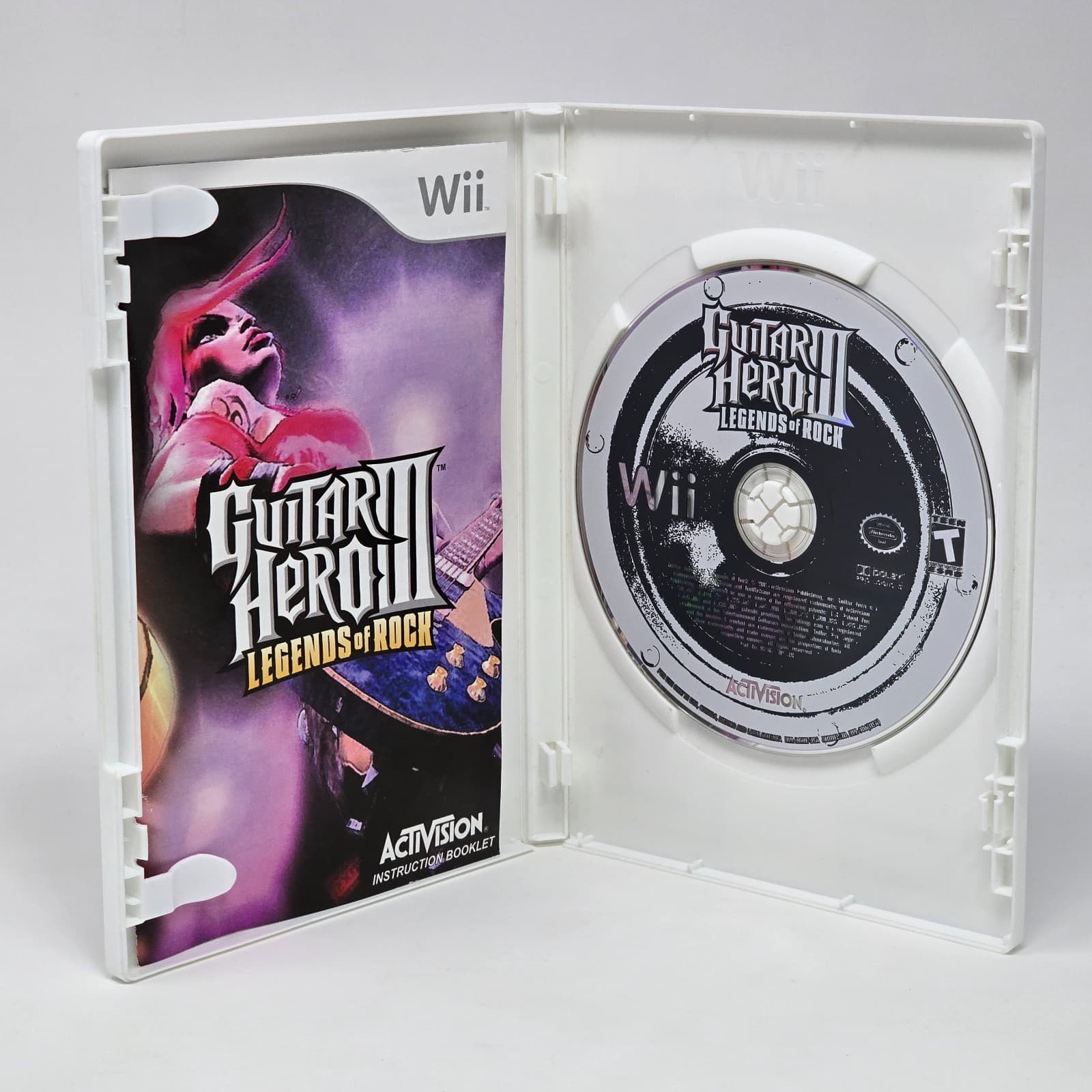 Guitar Hero III 3: Legends of Rock (Nintendo Wii) CIB COMPLETE & TESTED - Thumbnail 2
