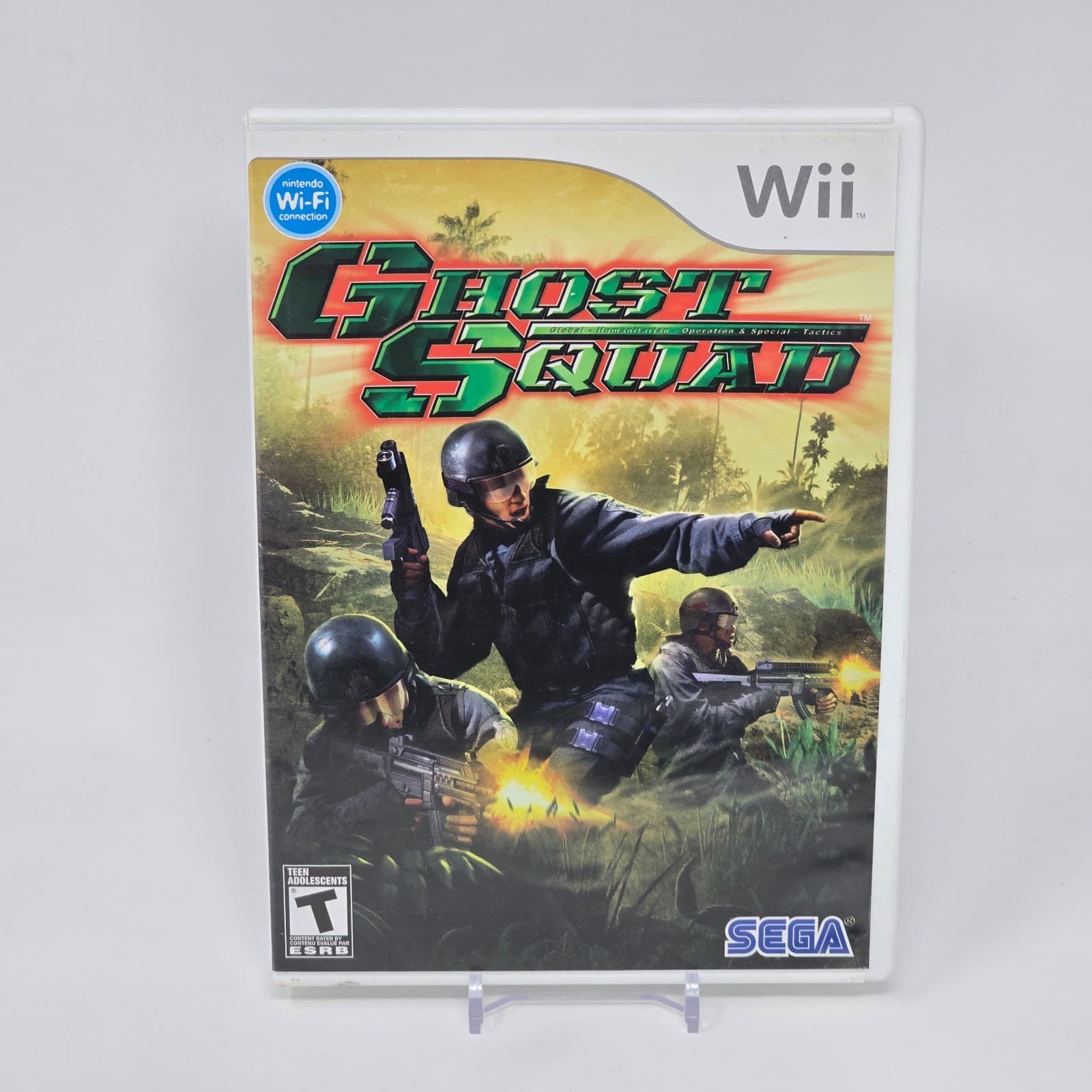 Ghost Squad (Nintendo Wii) CIB COMPLETE & TESTED