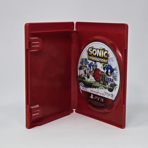 Sonic Generations (PlayStation 3 PS3) Greatest Hits Case & Disc TESTED - Thumbnail 2