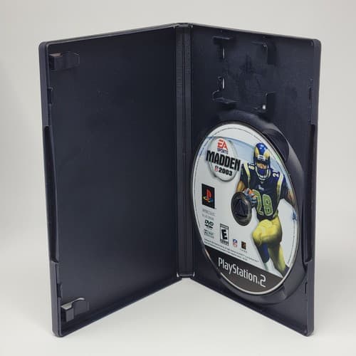 Madden NFL 2003 (PlayStation 2 PS2) Case & Disc Only TESTED - Thumbnail 2