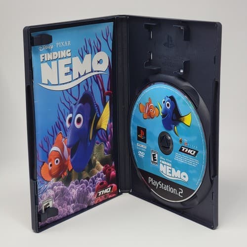Finding Nemo (PlayStation 2 PS2) Black Label CIB COMPLETE & TESTED - Thumbnail 2