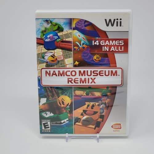 Namco Museum Remix (Nintendo Wii) CIB COMPLETE & TESTED